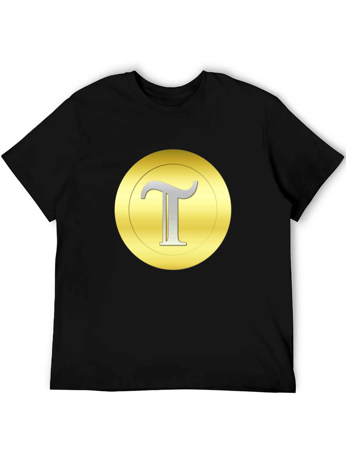 Gold T Symbol Tee