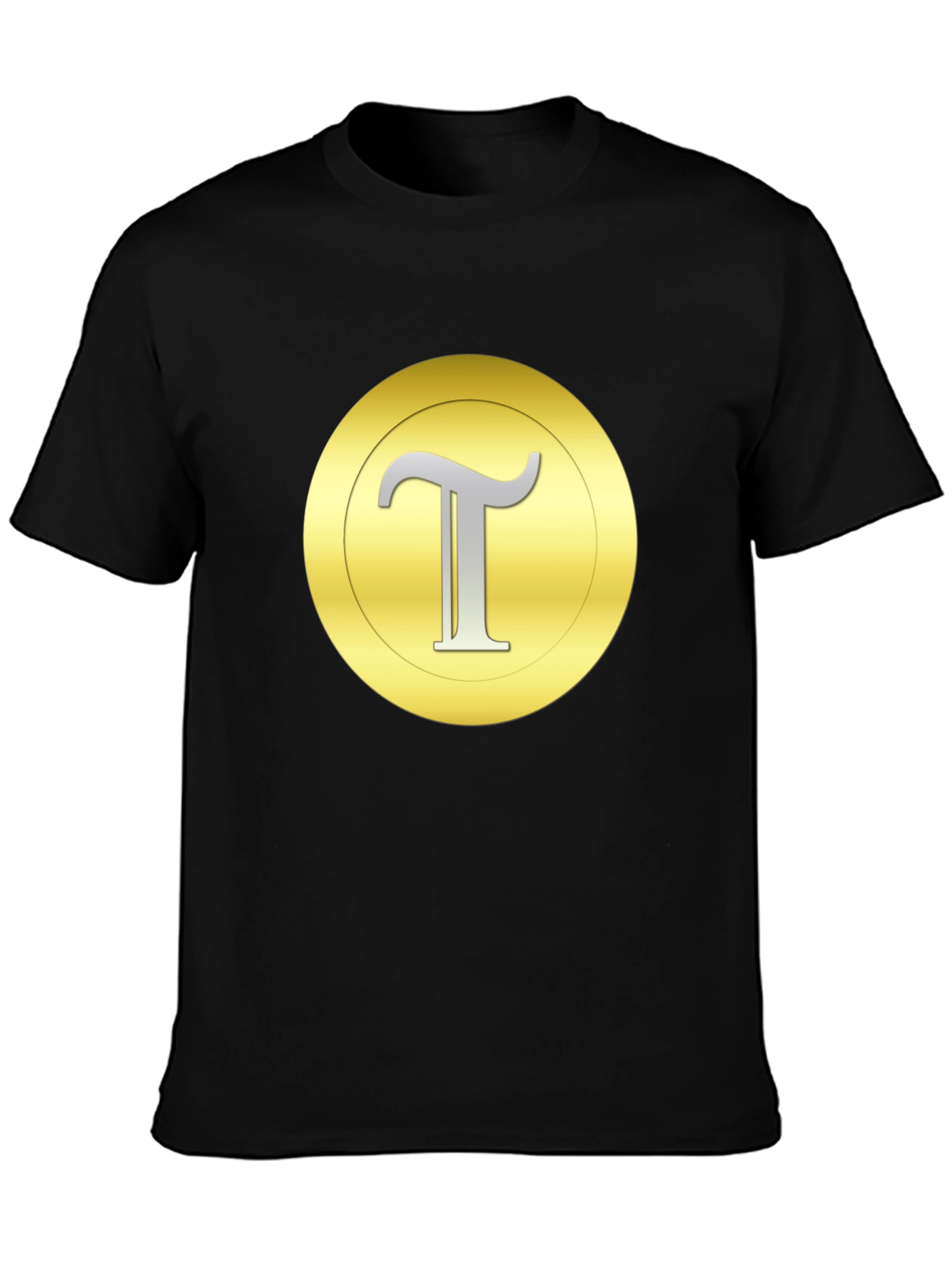 Gold T Symbol Tee