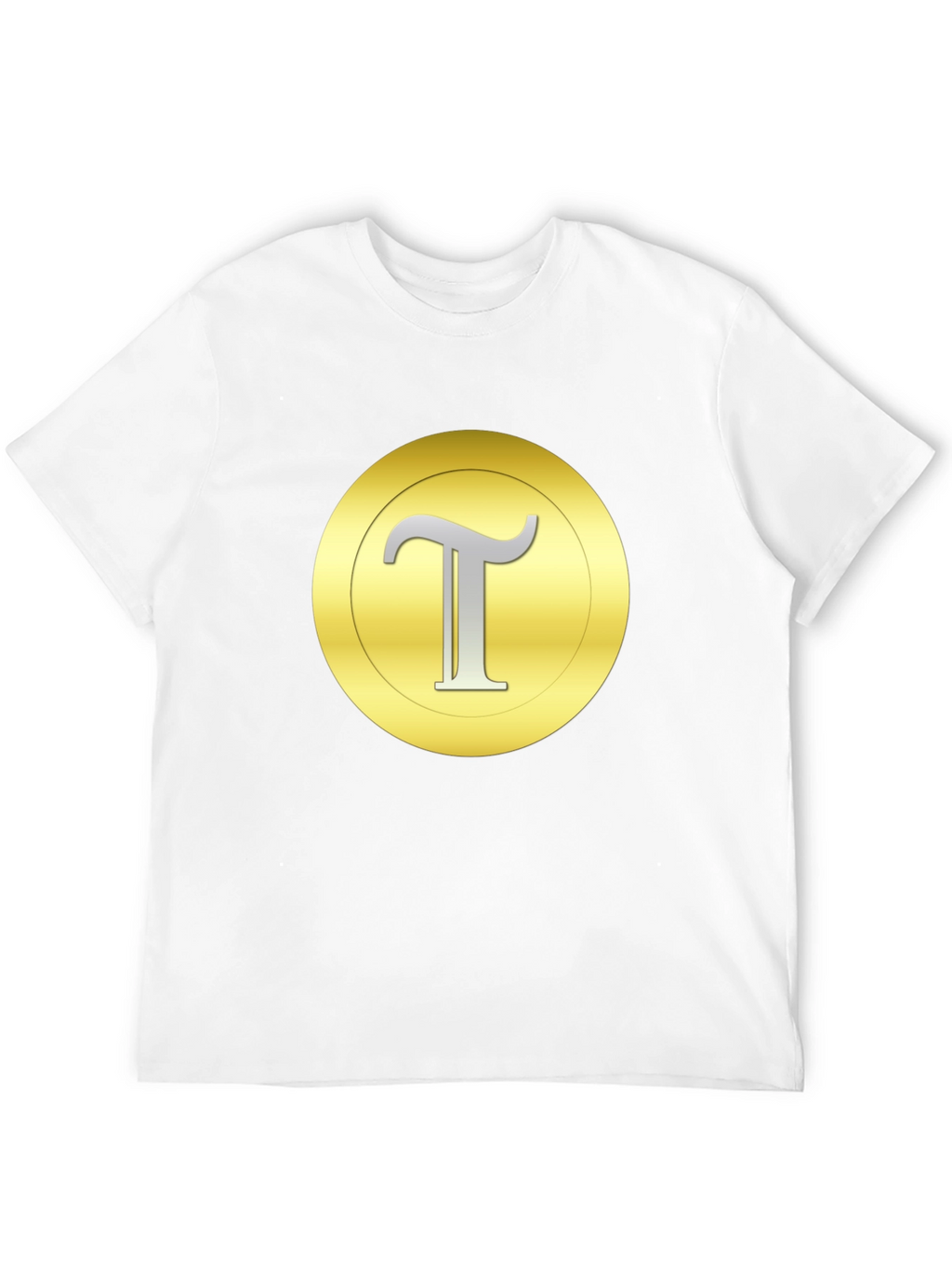 Gold T Symbol Tee