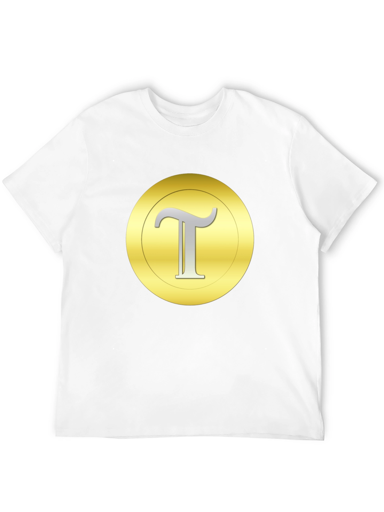 Gold T Symbol Tee
