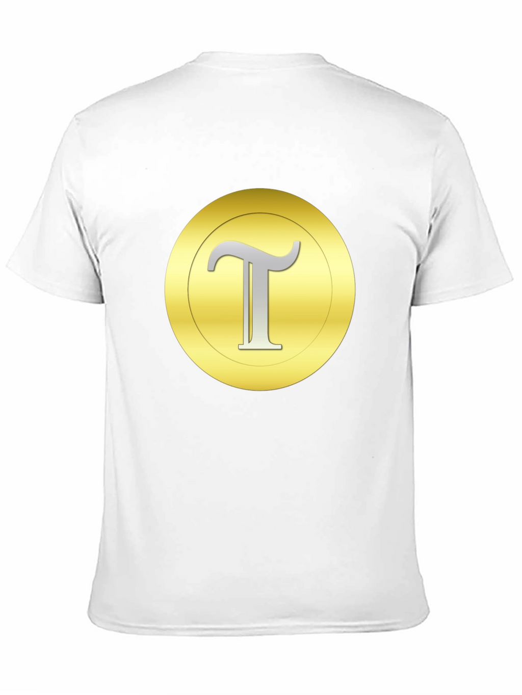 Gold T Symbol Tee