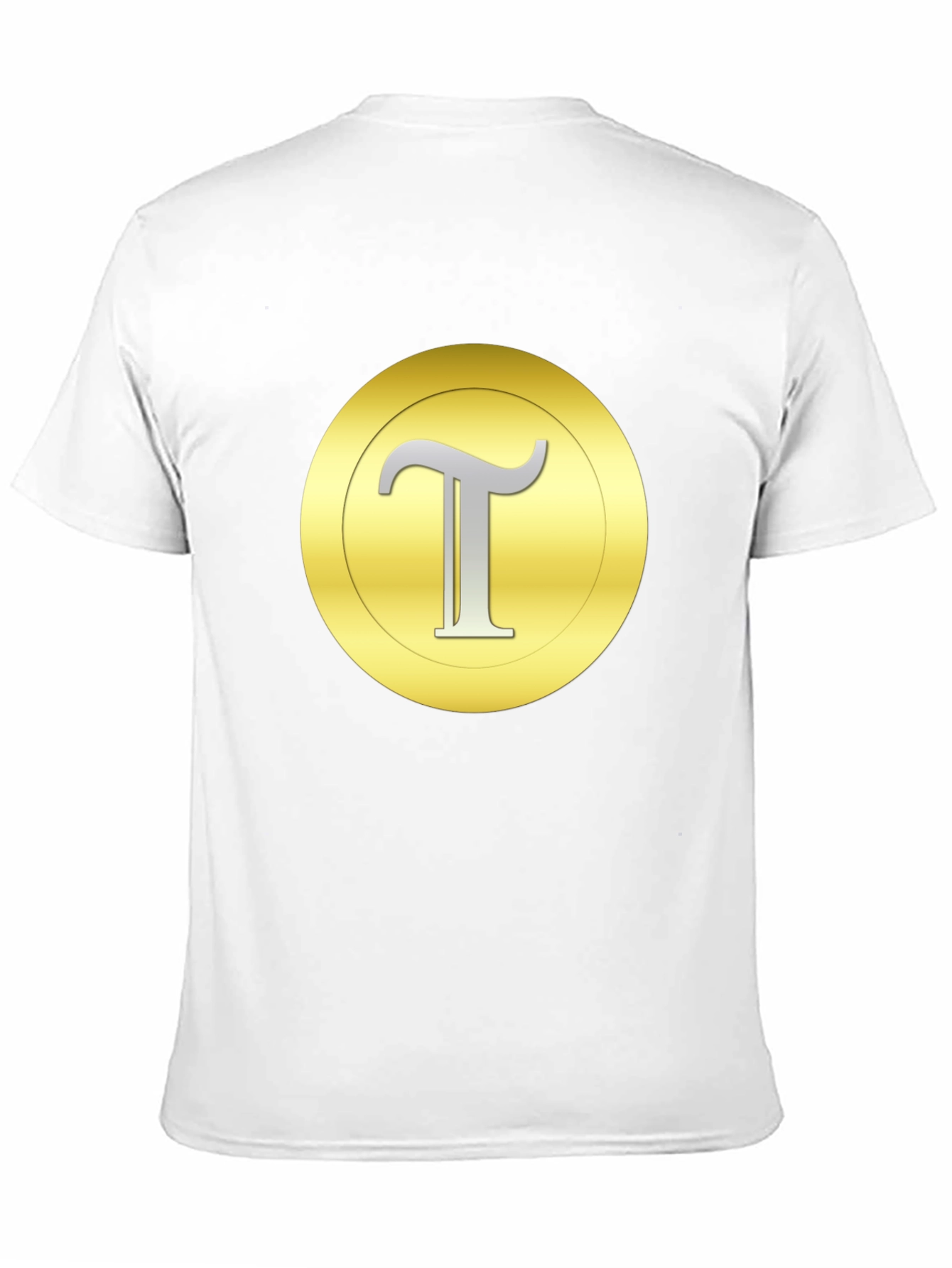 Gold T Symbol Tee