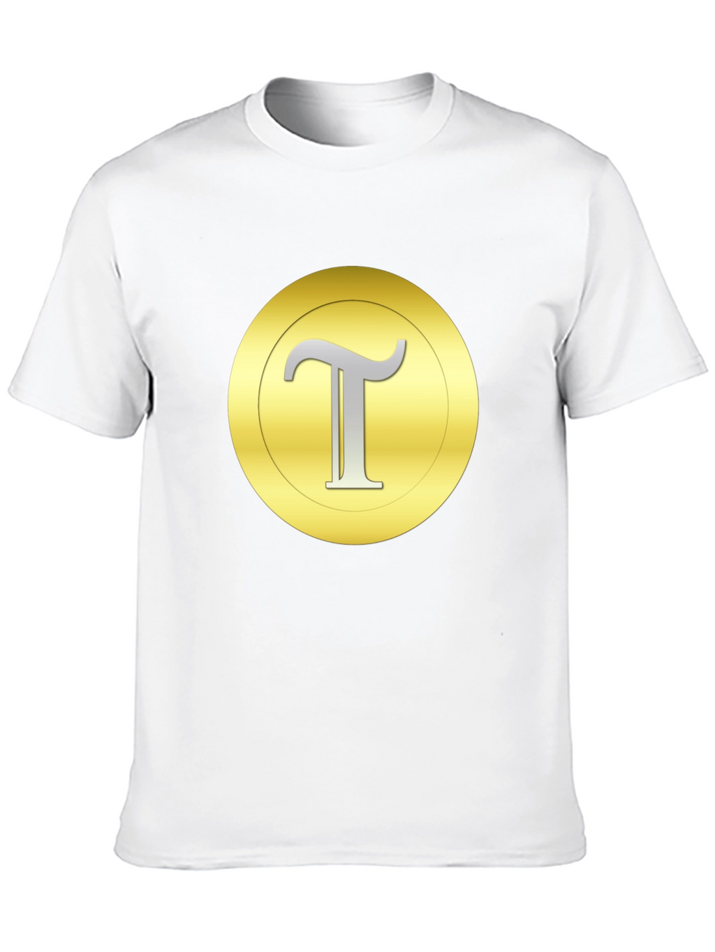 Gold T Symbol Tee