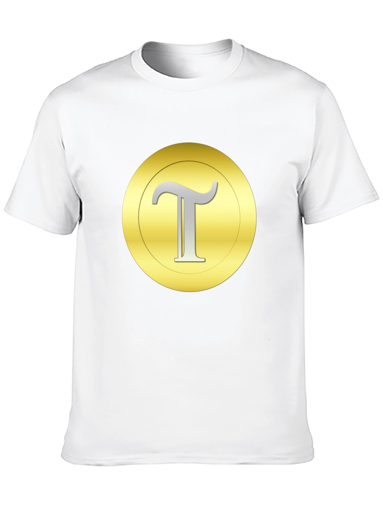 Gold T Symbol Tee