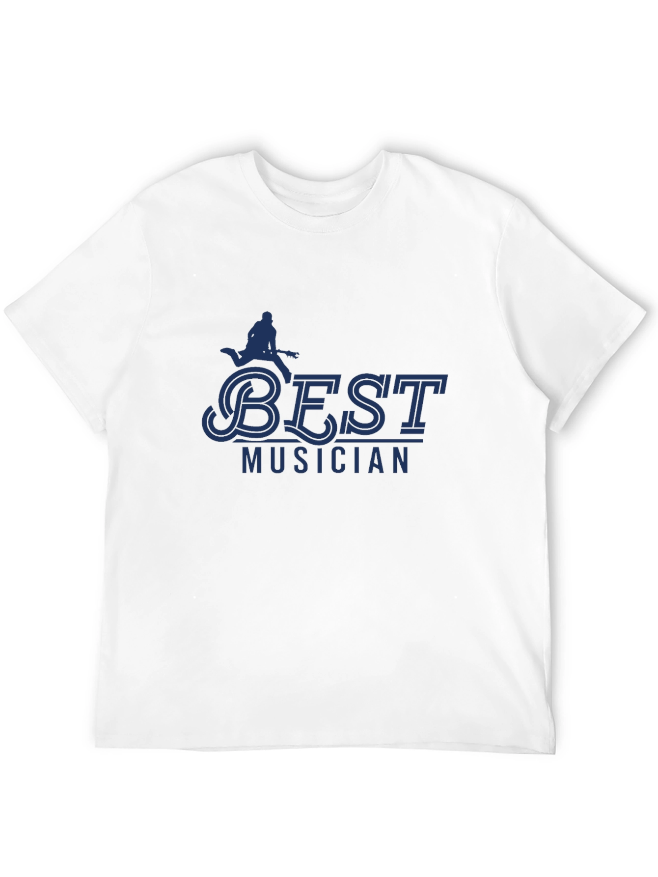 Best Musician Graphic T-Shirt - Black