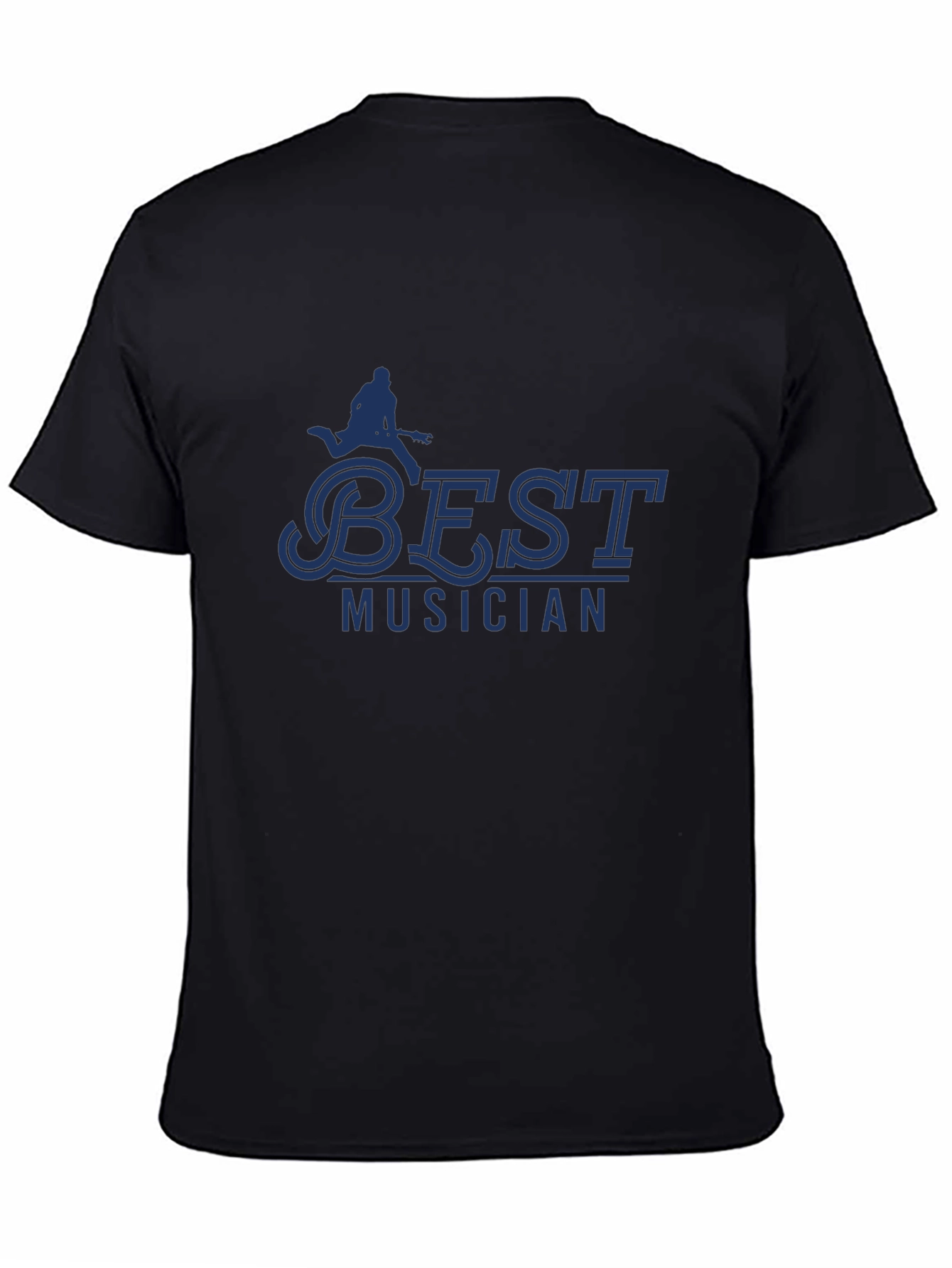 Best Musician Graphic T-Shirt - Black