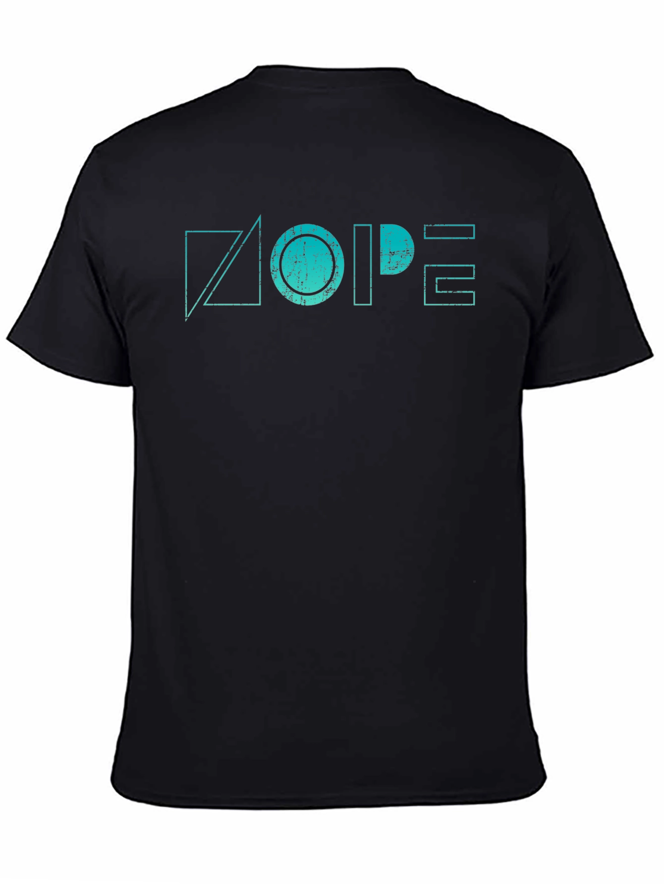 Geometric NOPE Graphic Tee
