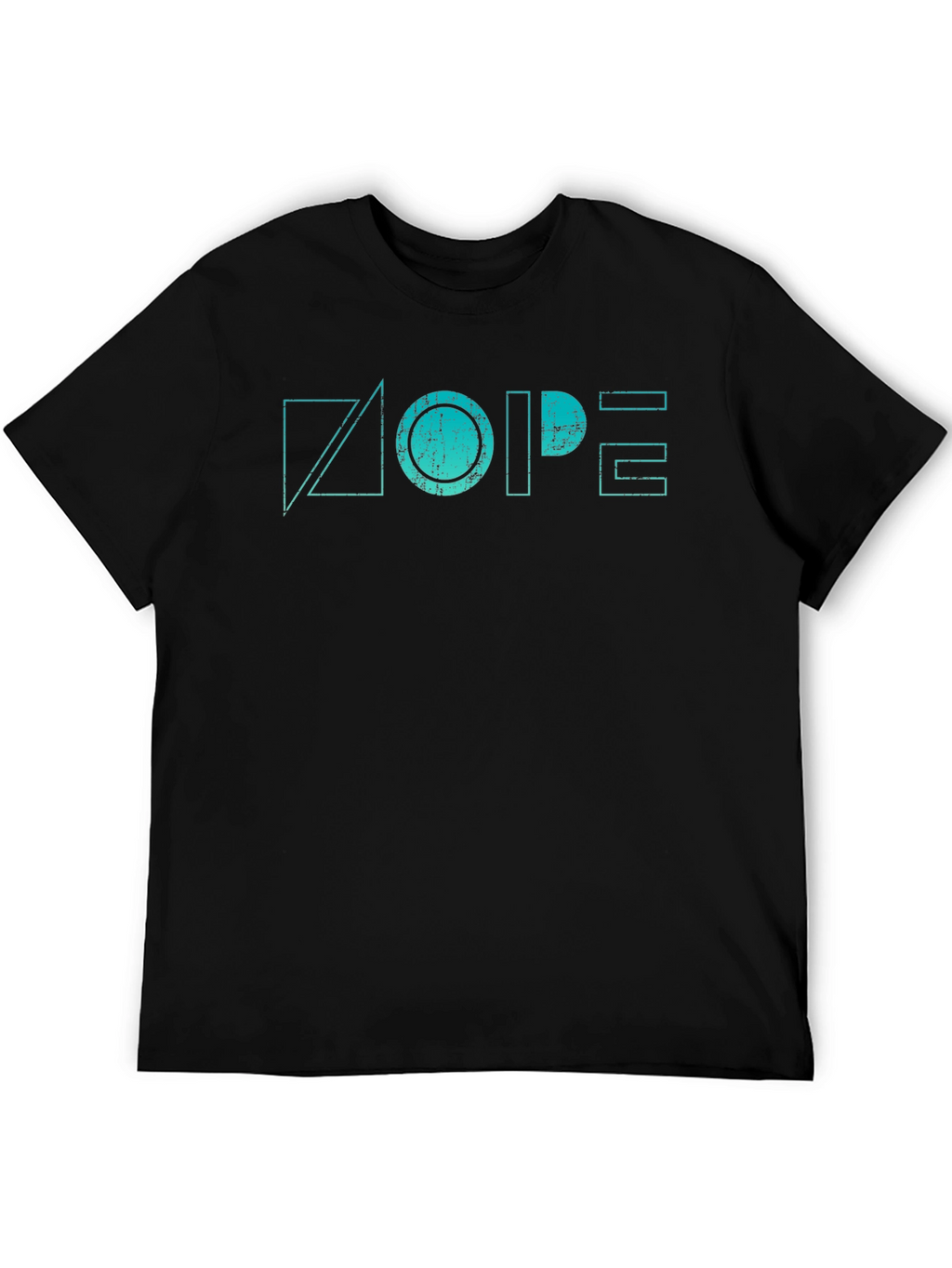 Geometric NOPE Graphic Tee