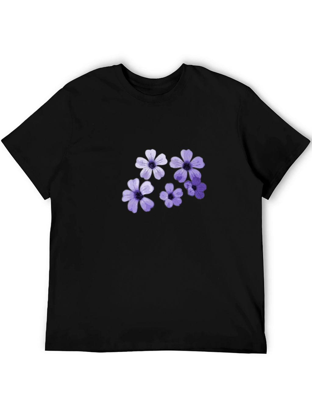 Floral Print Crew Neck T-Shirt