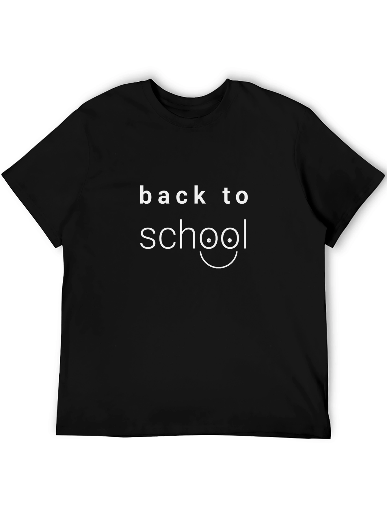 Back to School Graphic Tee - Black Casual Shirt