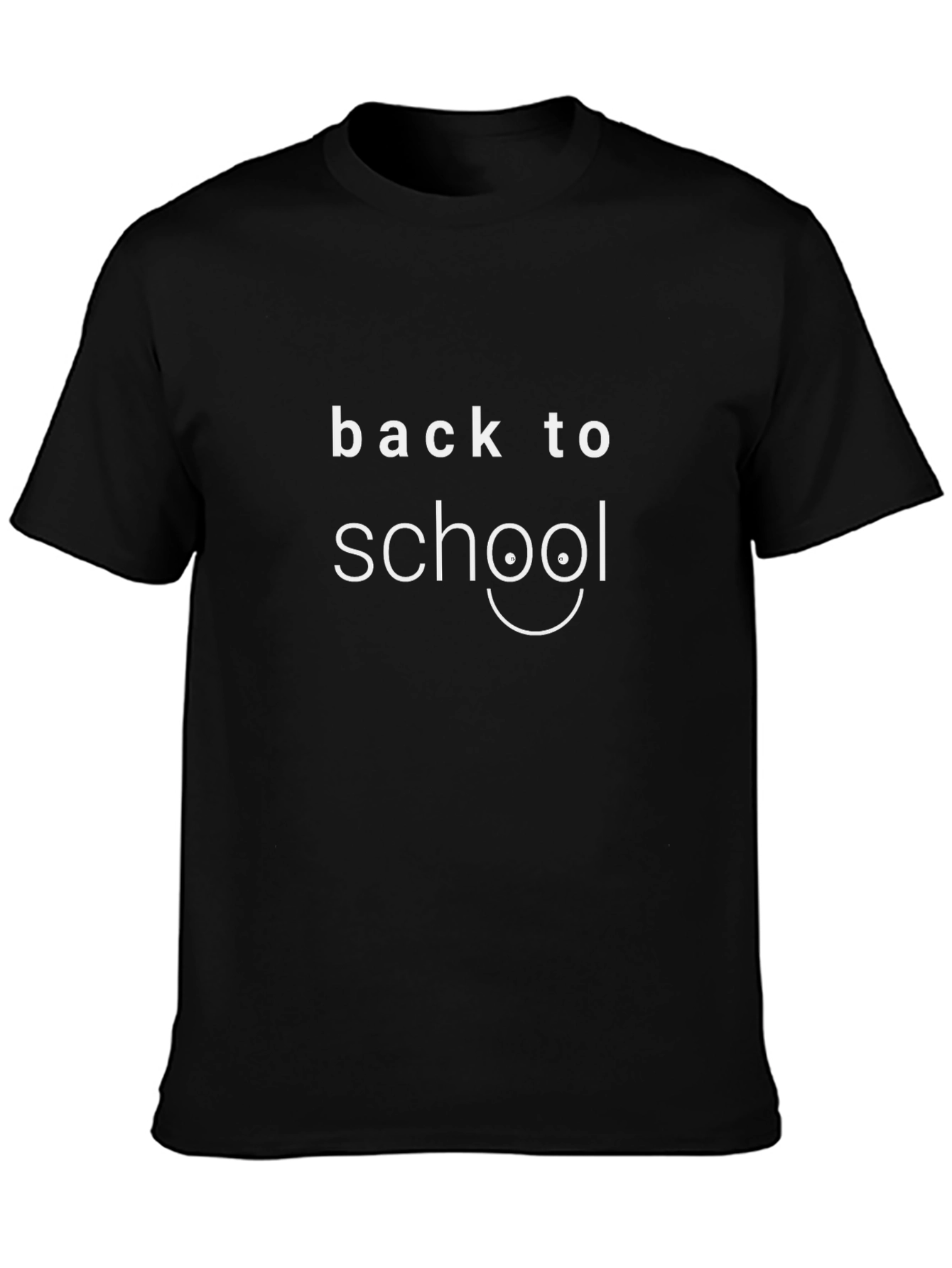 Back to School Graphic Tee - Black Casual Shirt
