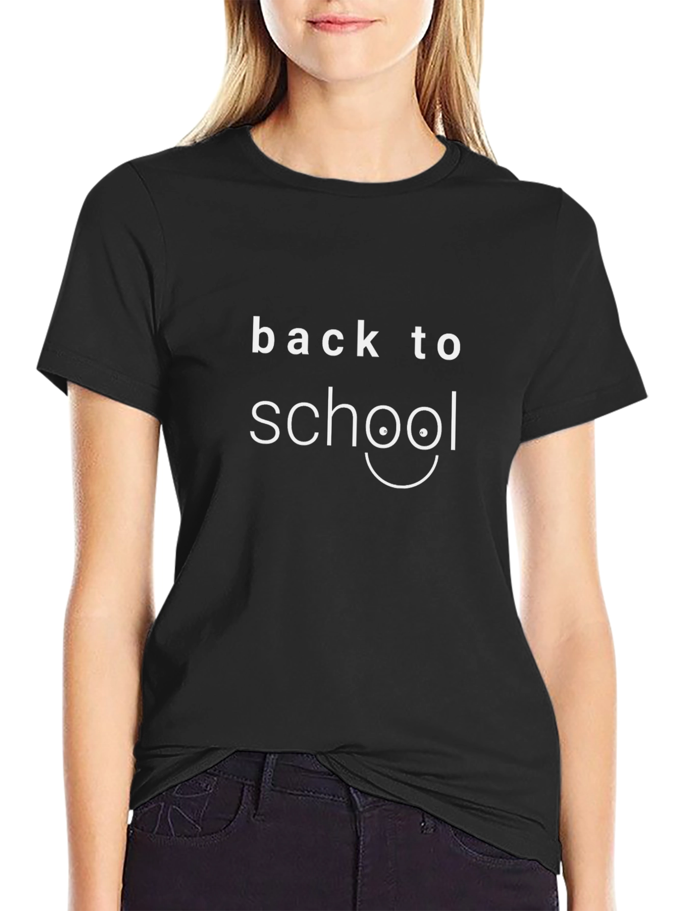 Back to School Graphic Tee - Black Casual Shirt