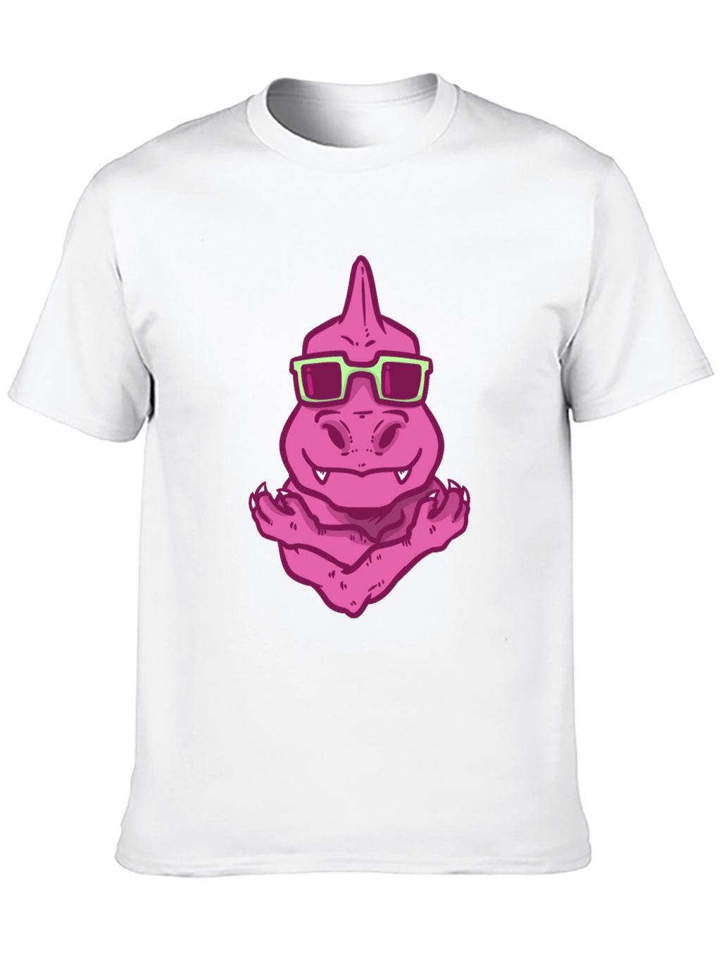 Cool Dino Graphic Tee - Black