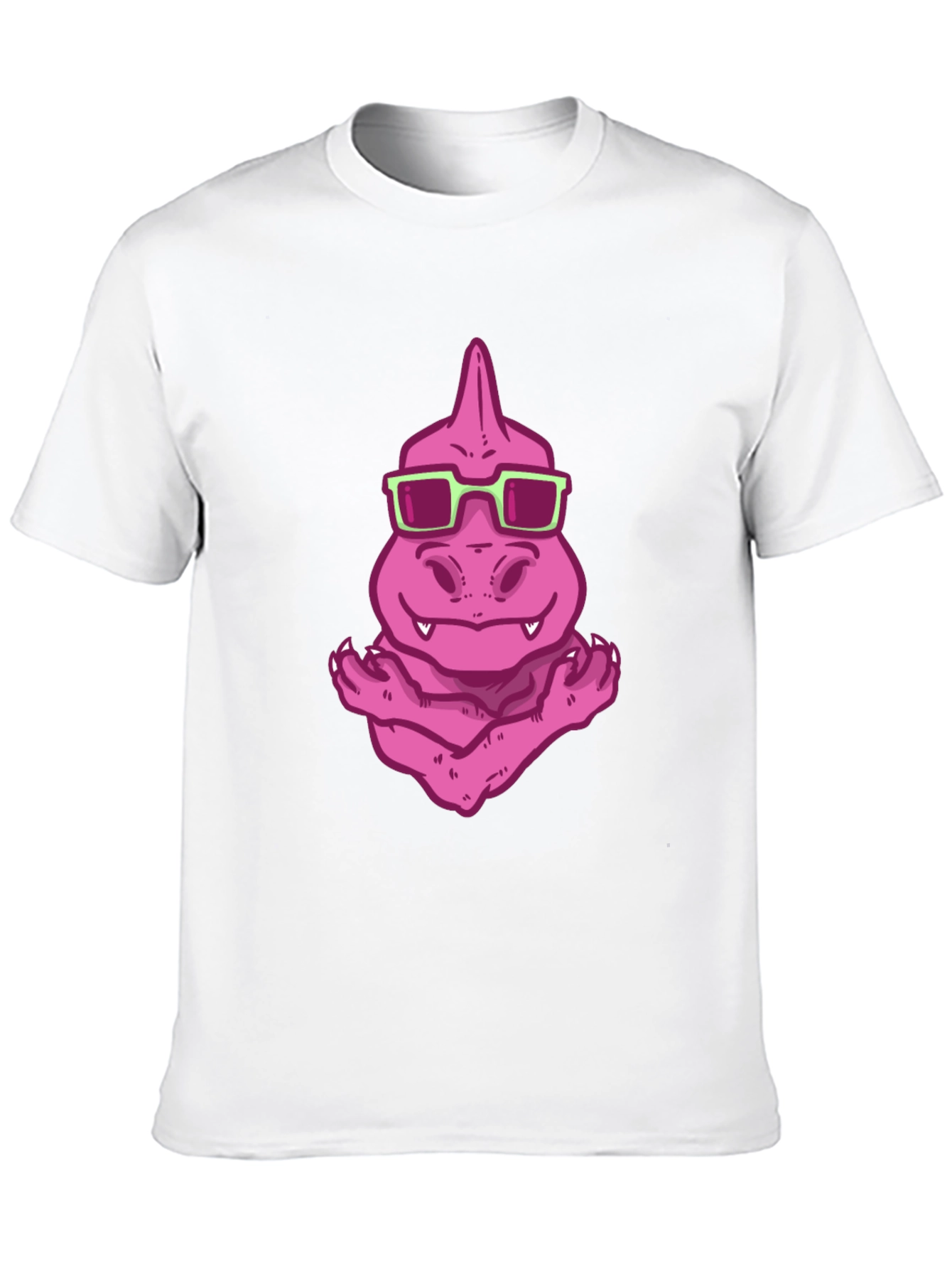 Cool Dino Graphic Tee - Black