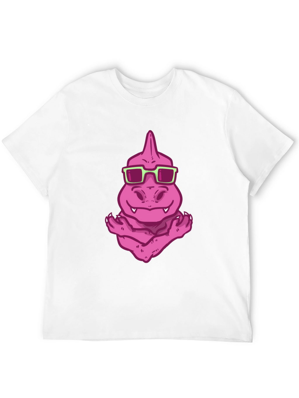 Cool Dino Graphic Tee - Black