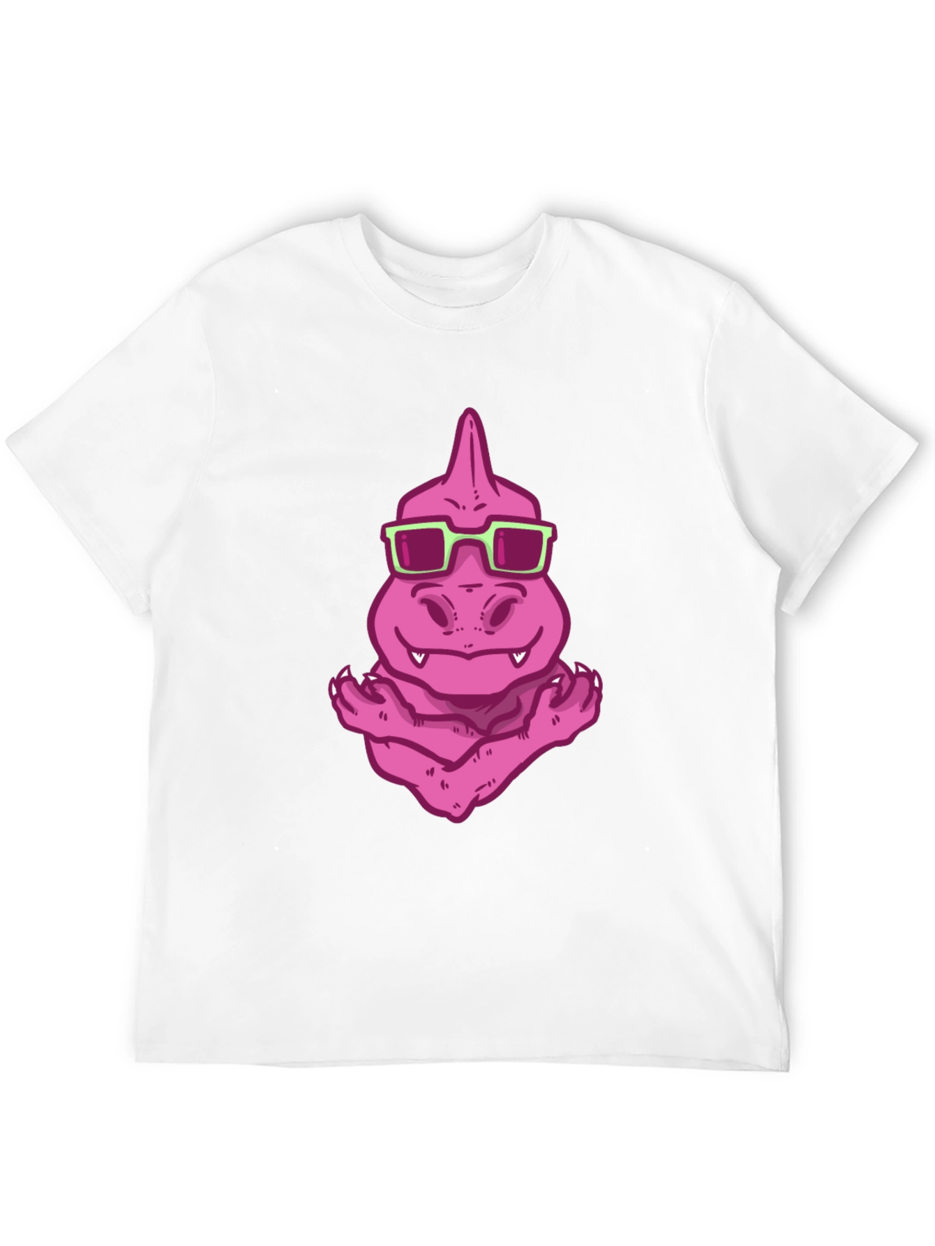 Cool Dino Graphic Tee - Black