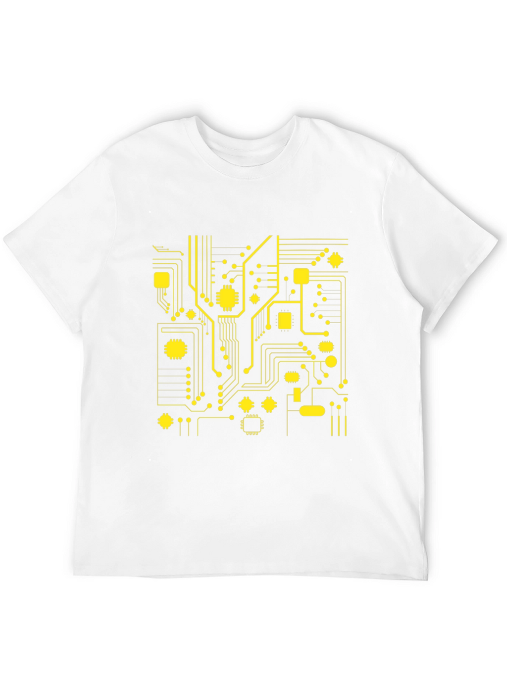 Circuit Board Graphic Tee - Tech Style