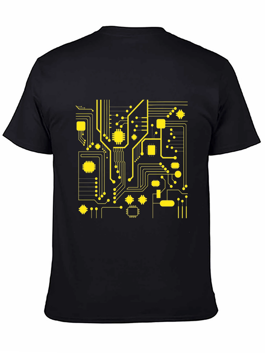 Circuit Board Graphic Tee - Tech Style