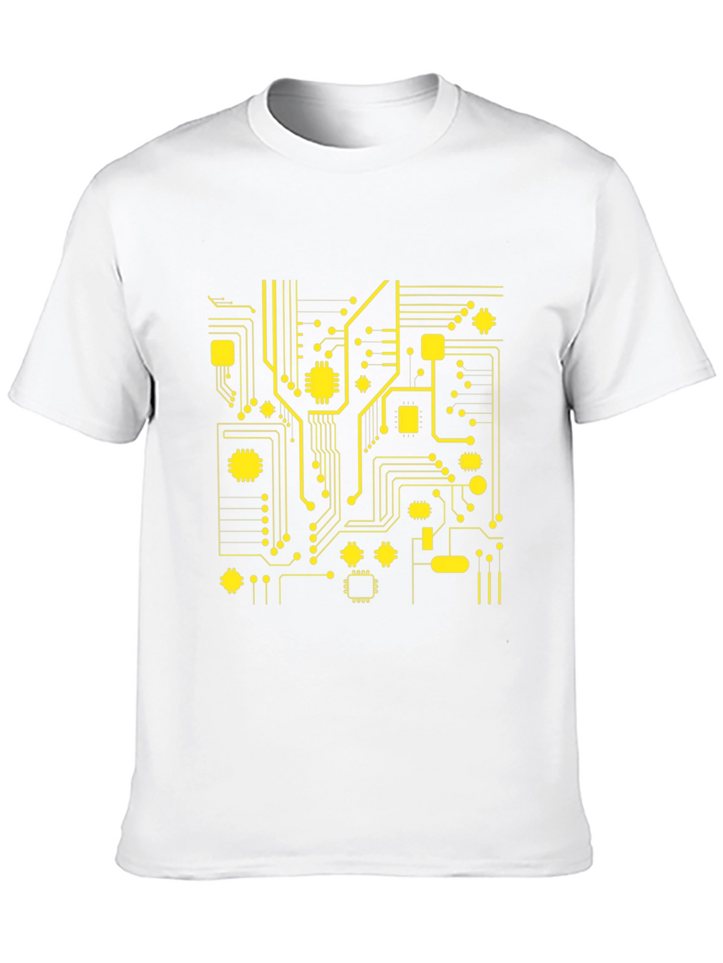 Circuit Board Graphic Tee - Tech Style