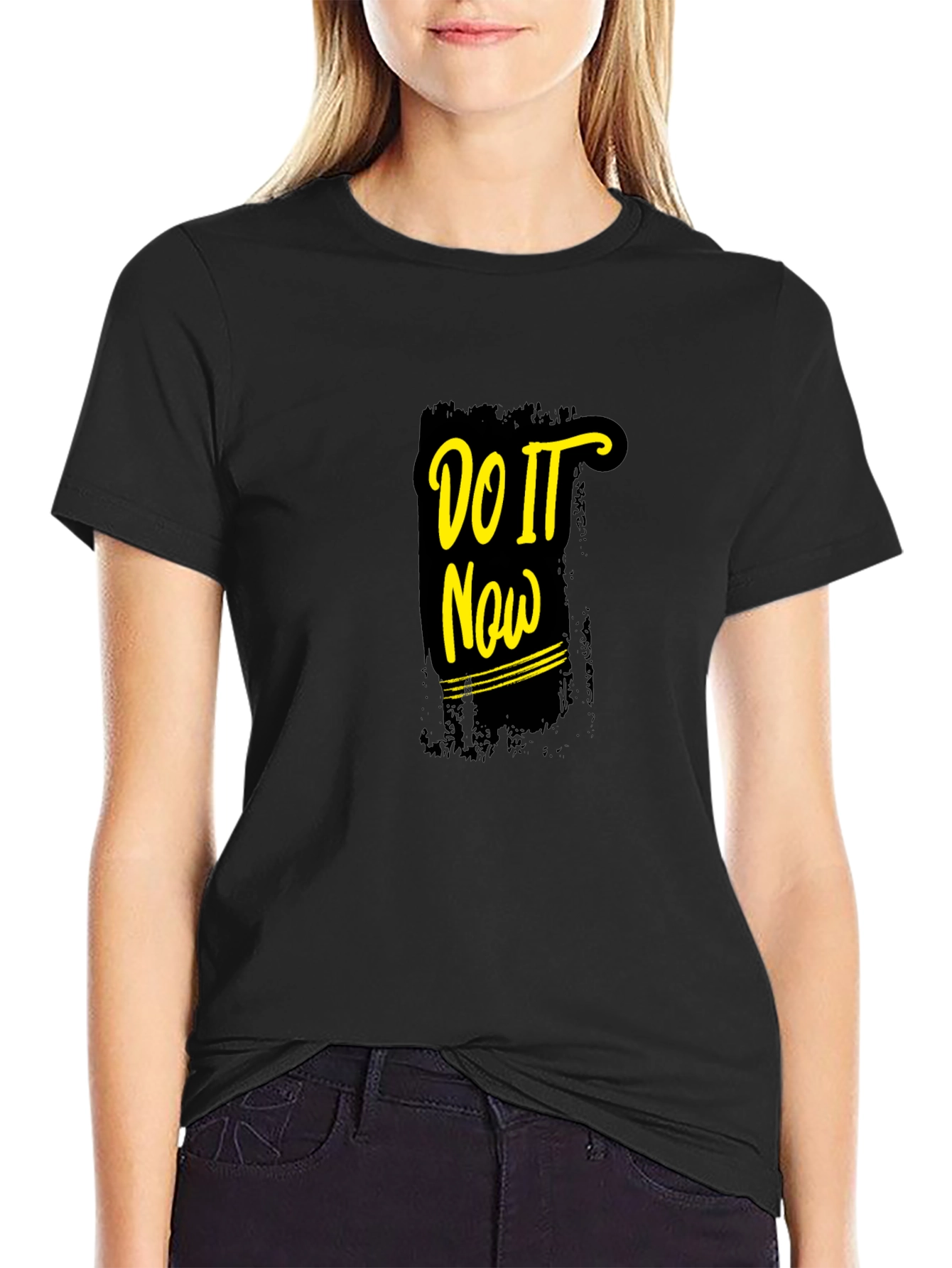 Do It Now Graphic Tee - Mens Black T-Shirt