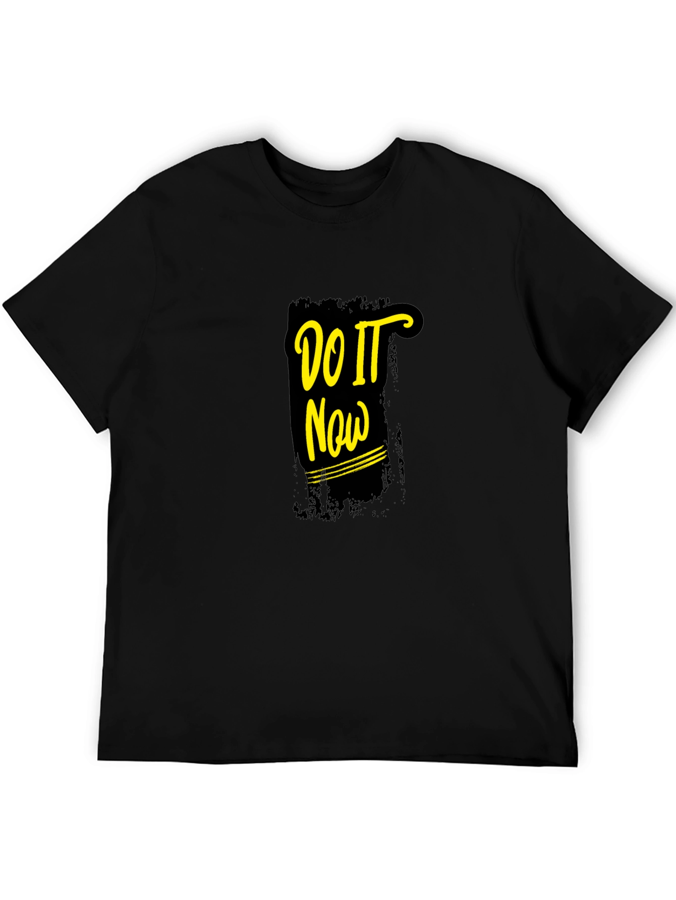 Do It Now Graphic Tee - Mens Black T-Shirt
