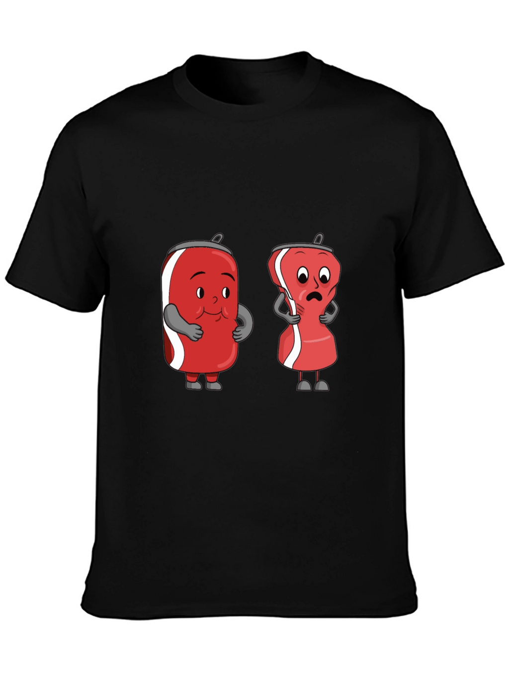 Funny Cartoon Soda Can T-Shirt