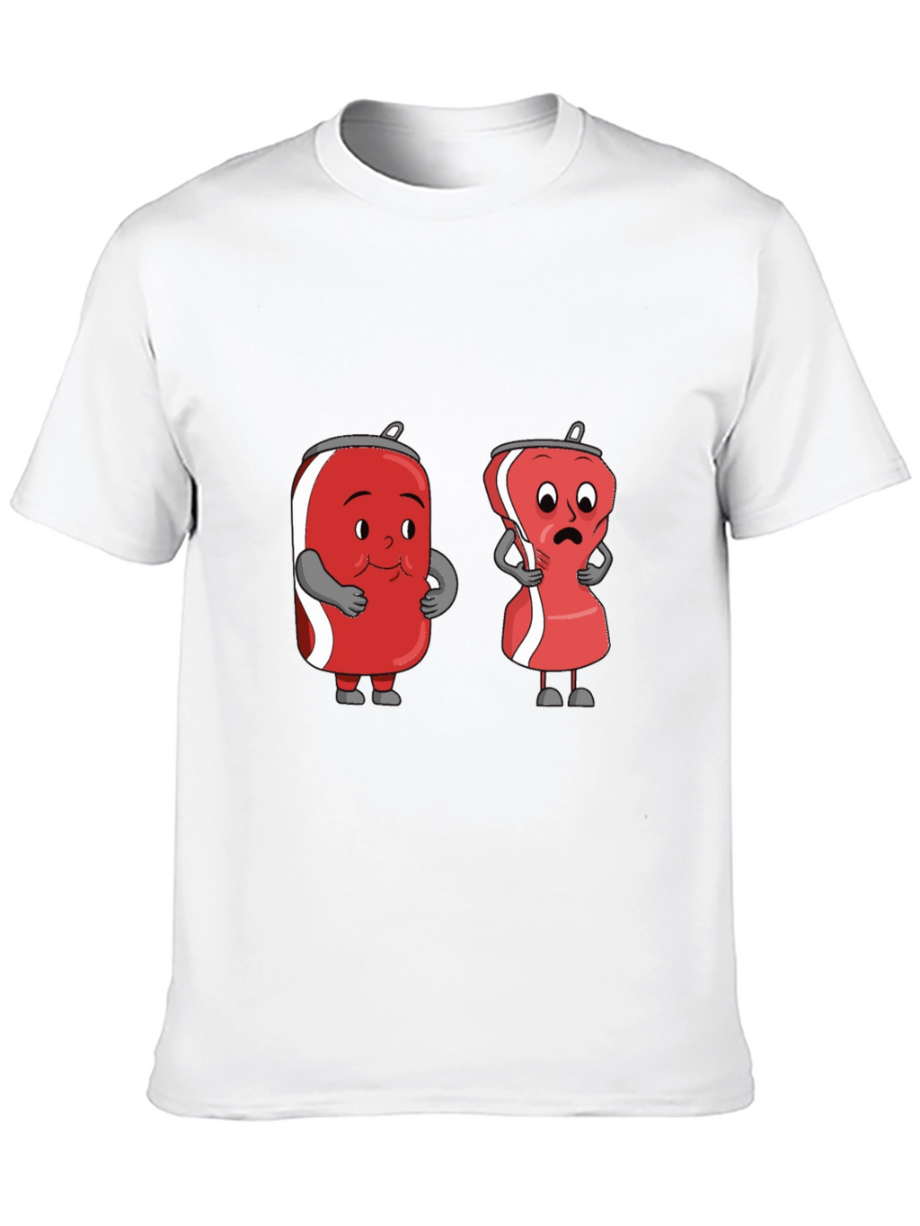 Funny Cartoon Soda Can T-Shirt