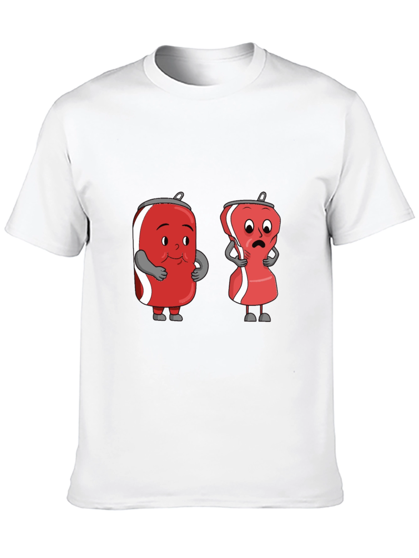 Funny Cartoon Soda Can T-Shirt