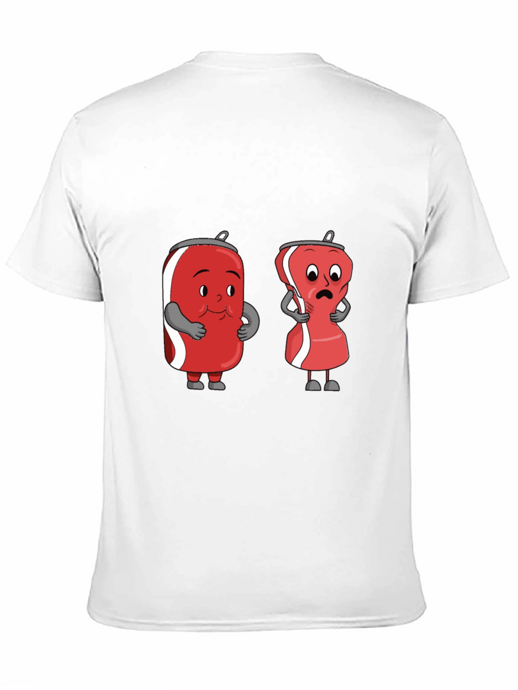 Funny Cartoon Soda Can T-Shirt