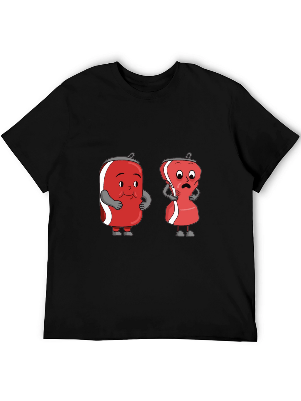 Funny Cartoon Soda Can T-Shirt