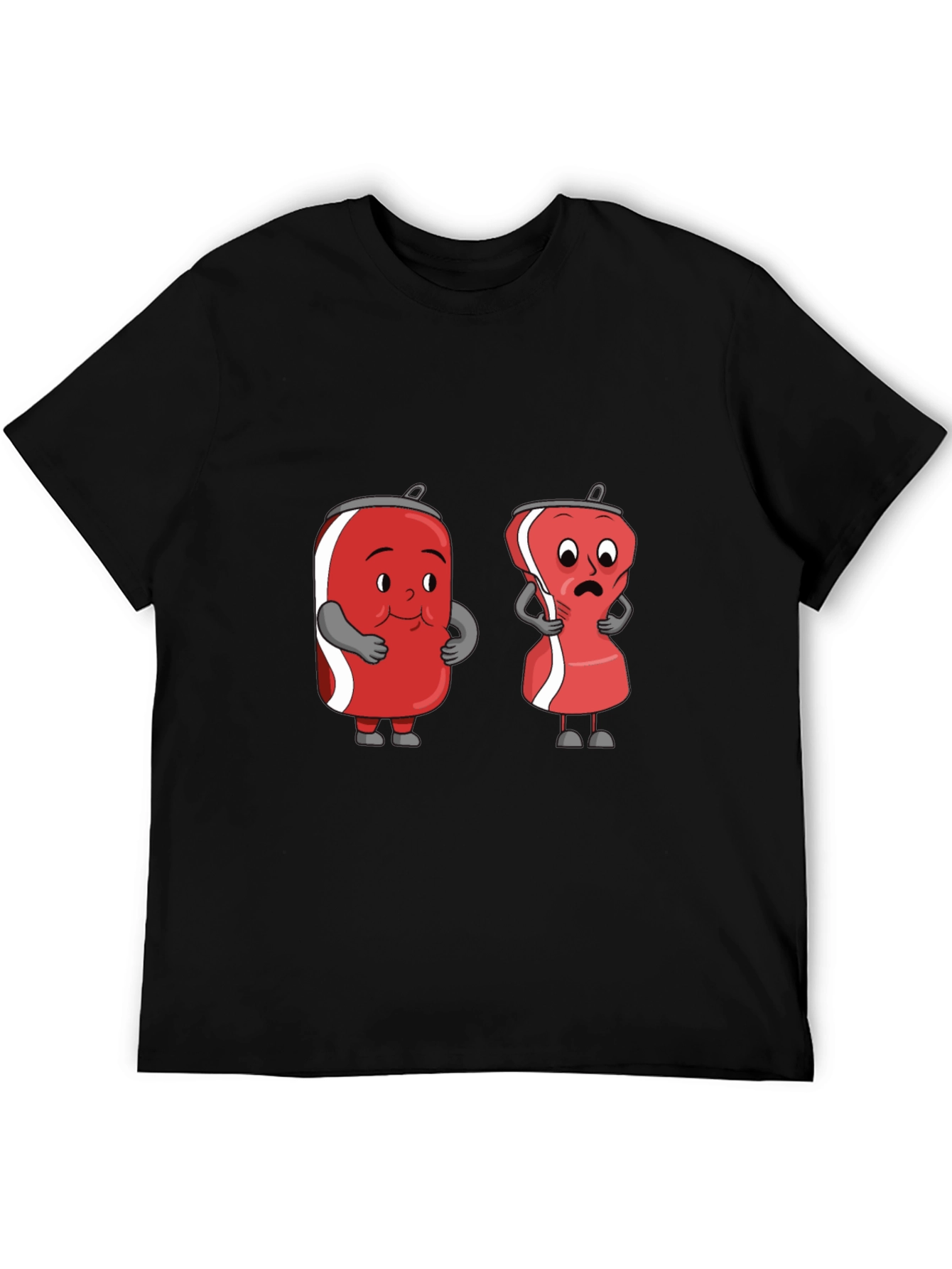 Funny Cartoon Soda Can T-Shirt