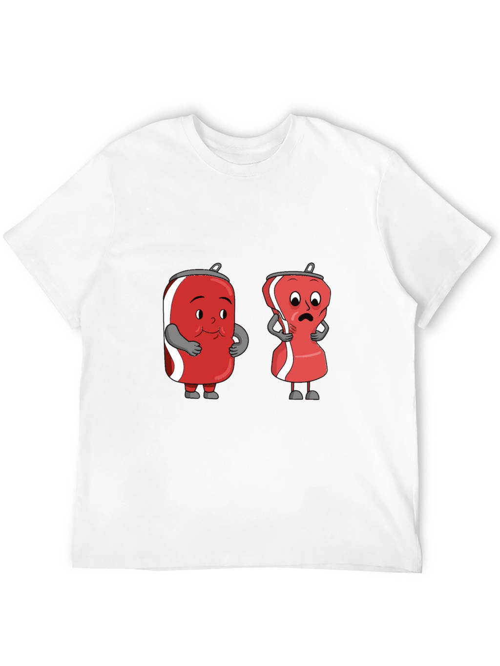 Funny Cartoon Soda Can T-Shirt