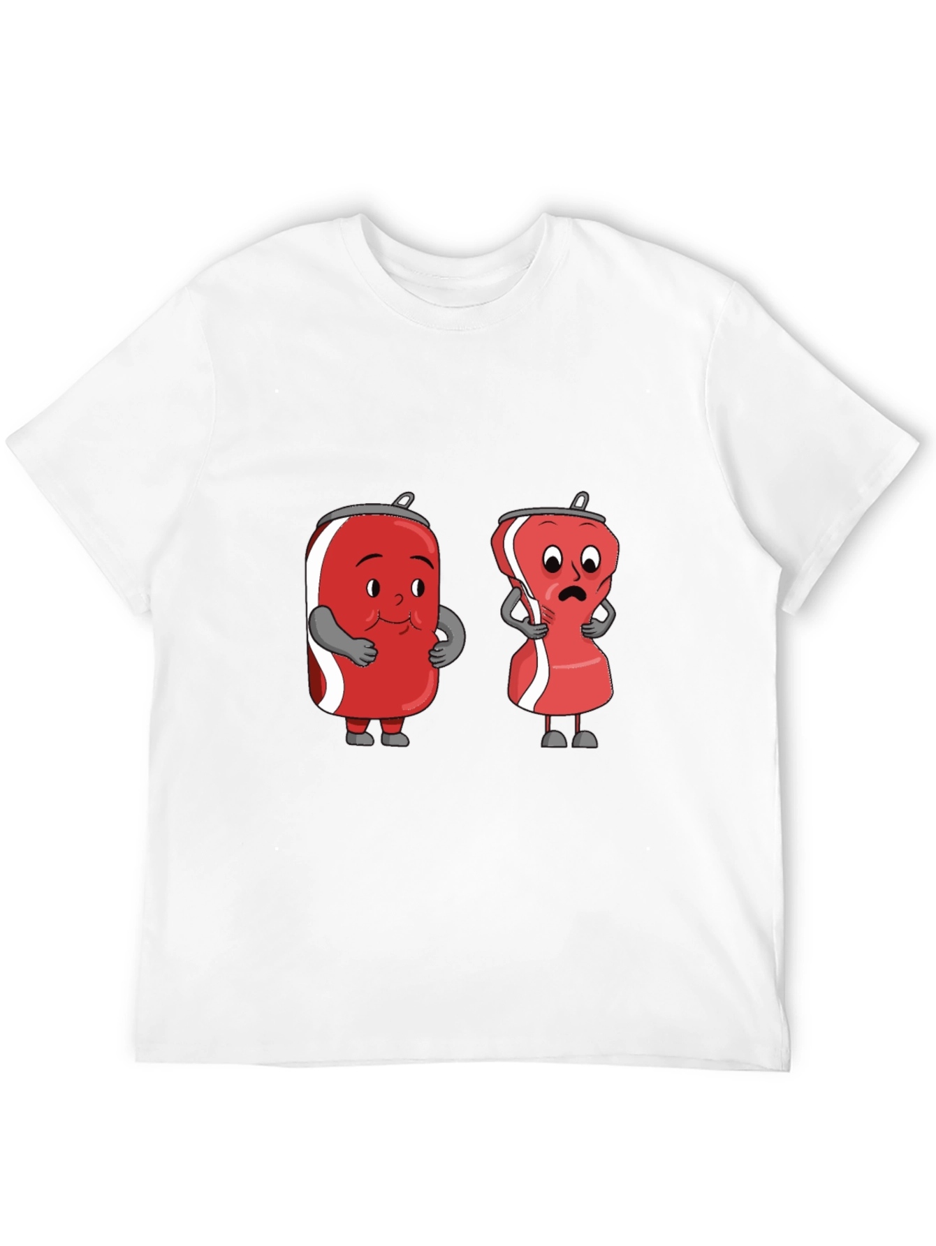 Funny Cartoon Soda Can T-Shirt