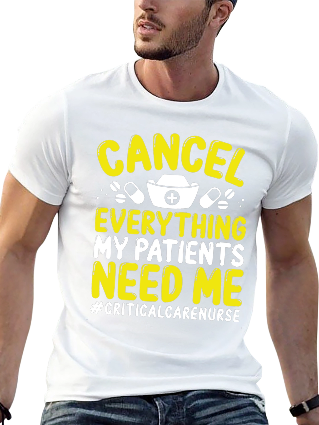 Critical Care Nurse T-Shirt - Cancel Everything