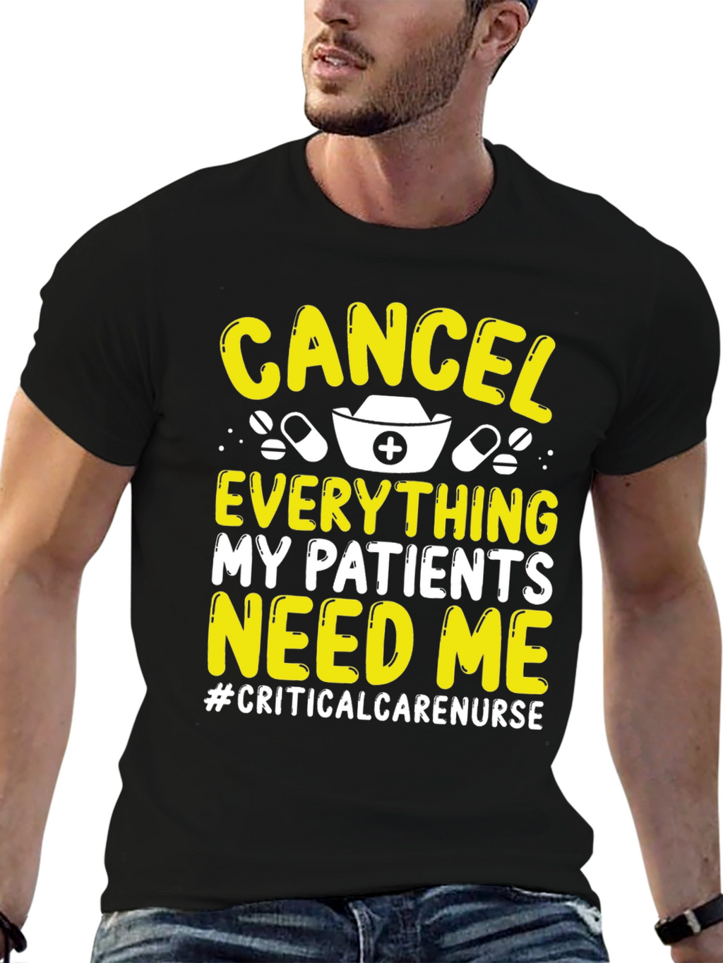 Critical Care Nurse T-Shirt - Cancel Everything