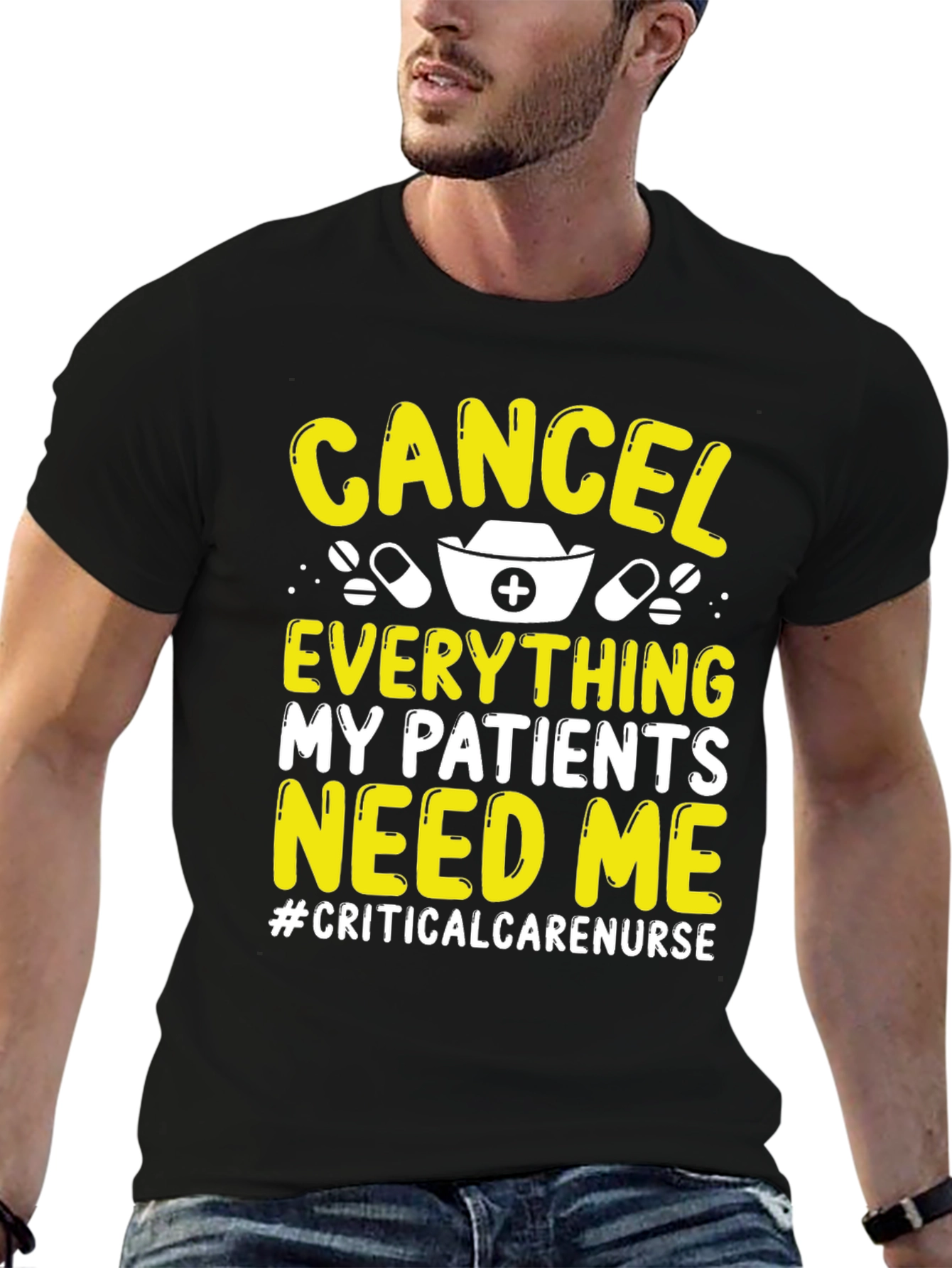 Critical Care Nurse T-Shirt - Cancel Everything