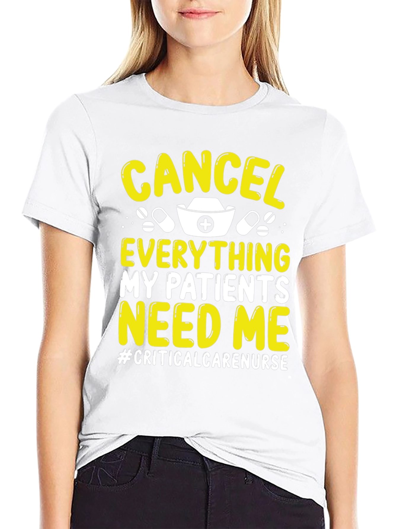 Critical Care Nurse T-Shirt - Cancel Everything