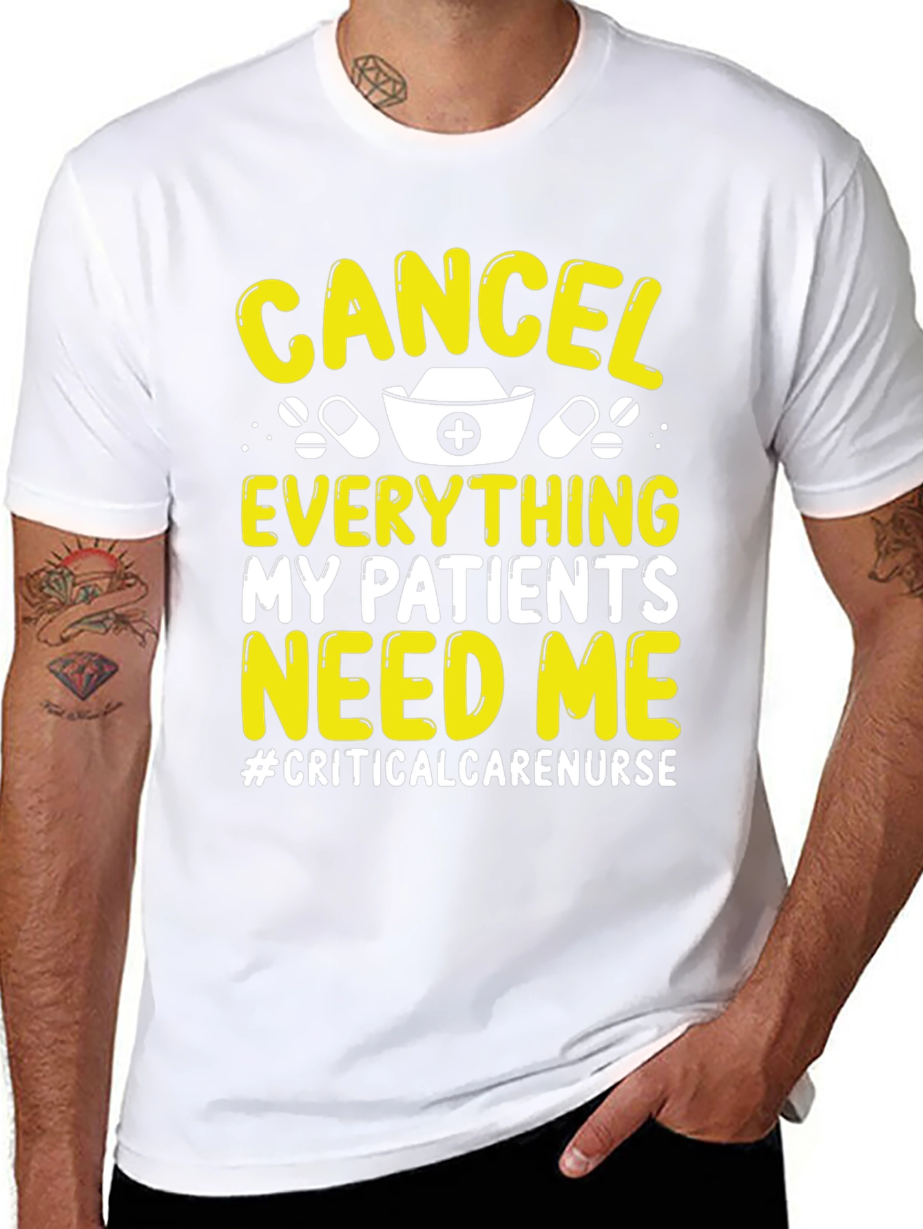 Critical Care Nurse T-Shirt - Cancel Everything