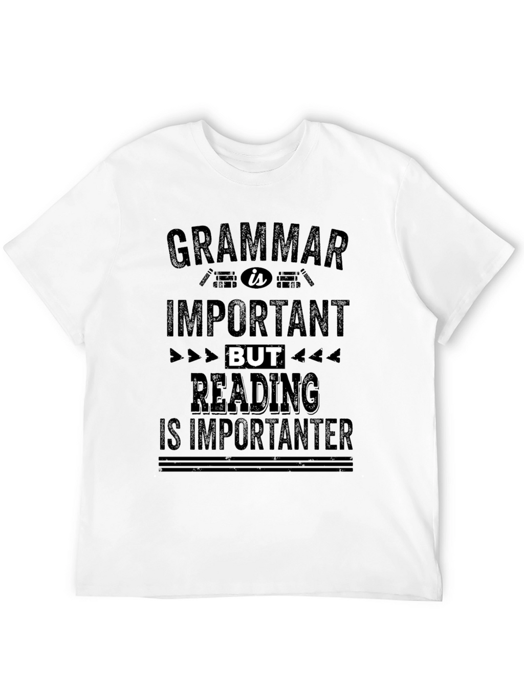 Grammar vs Reading T-Shirt
