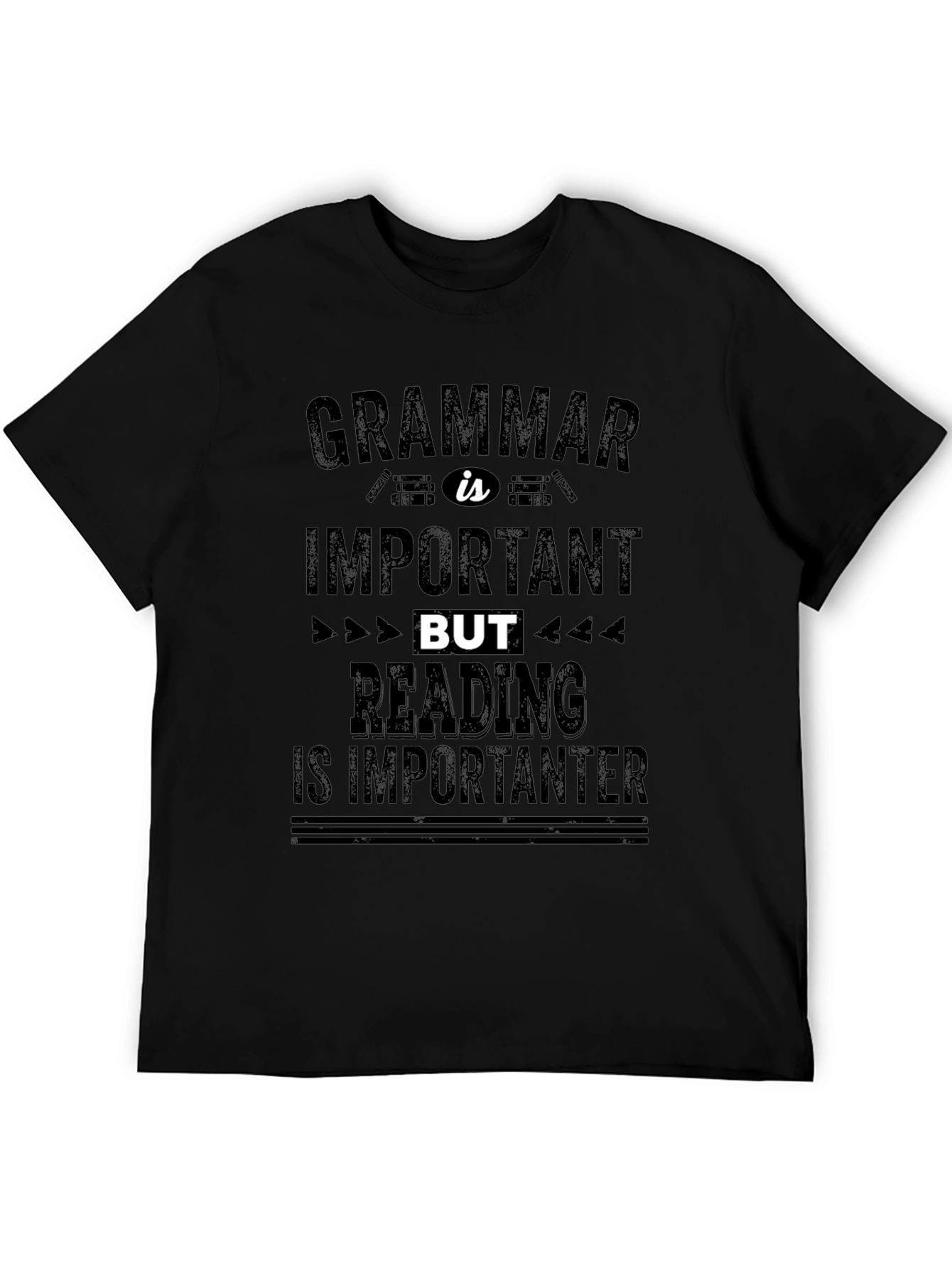 Grammar vs Reading T-Shirt