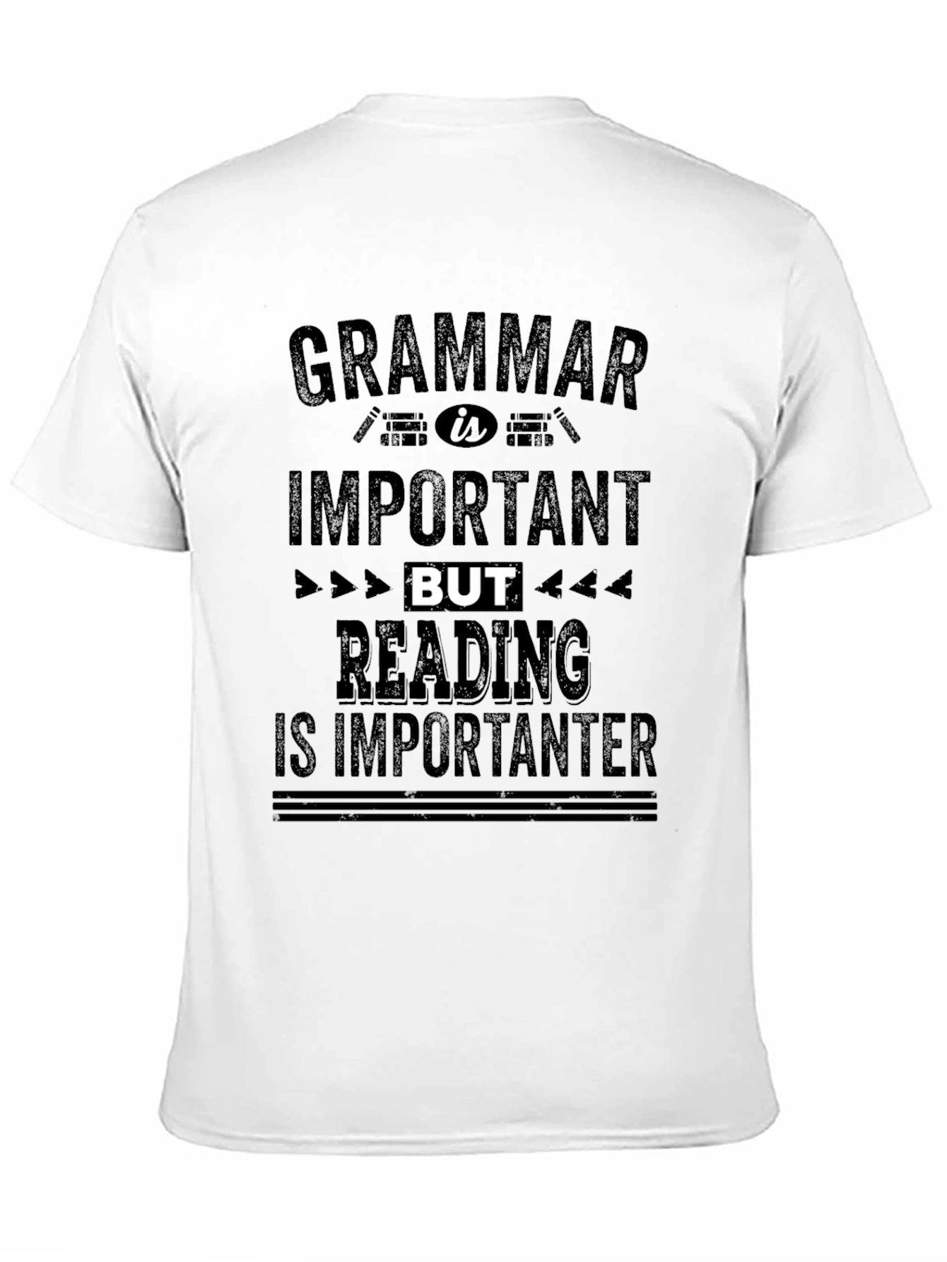 Grammar vs Reading T-Shirt