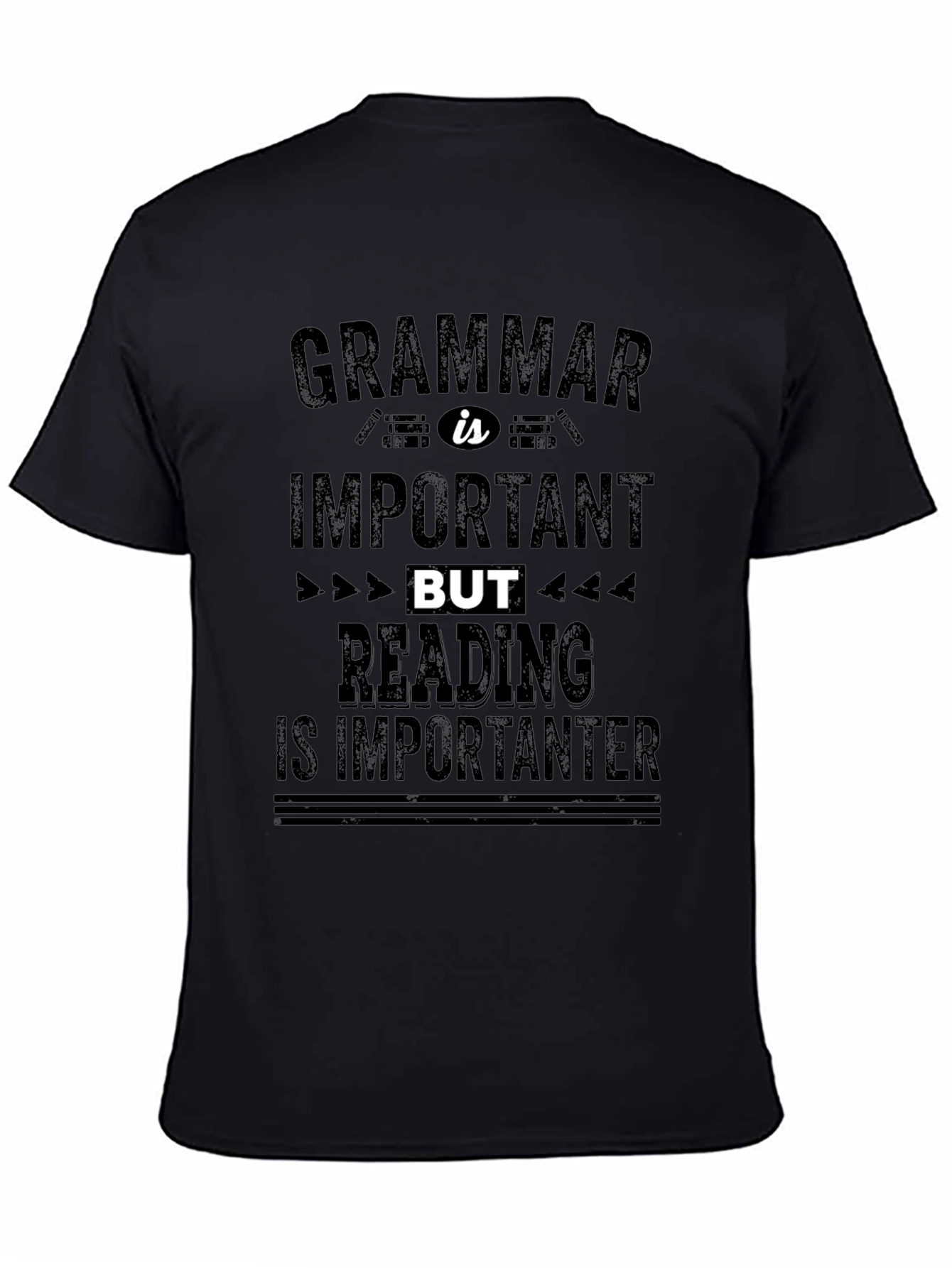 Grammar vs Reading T-Shirt