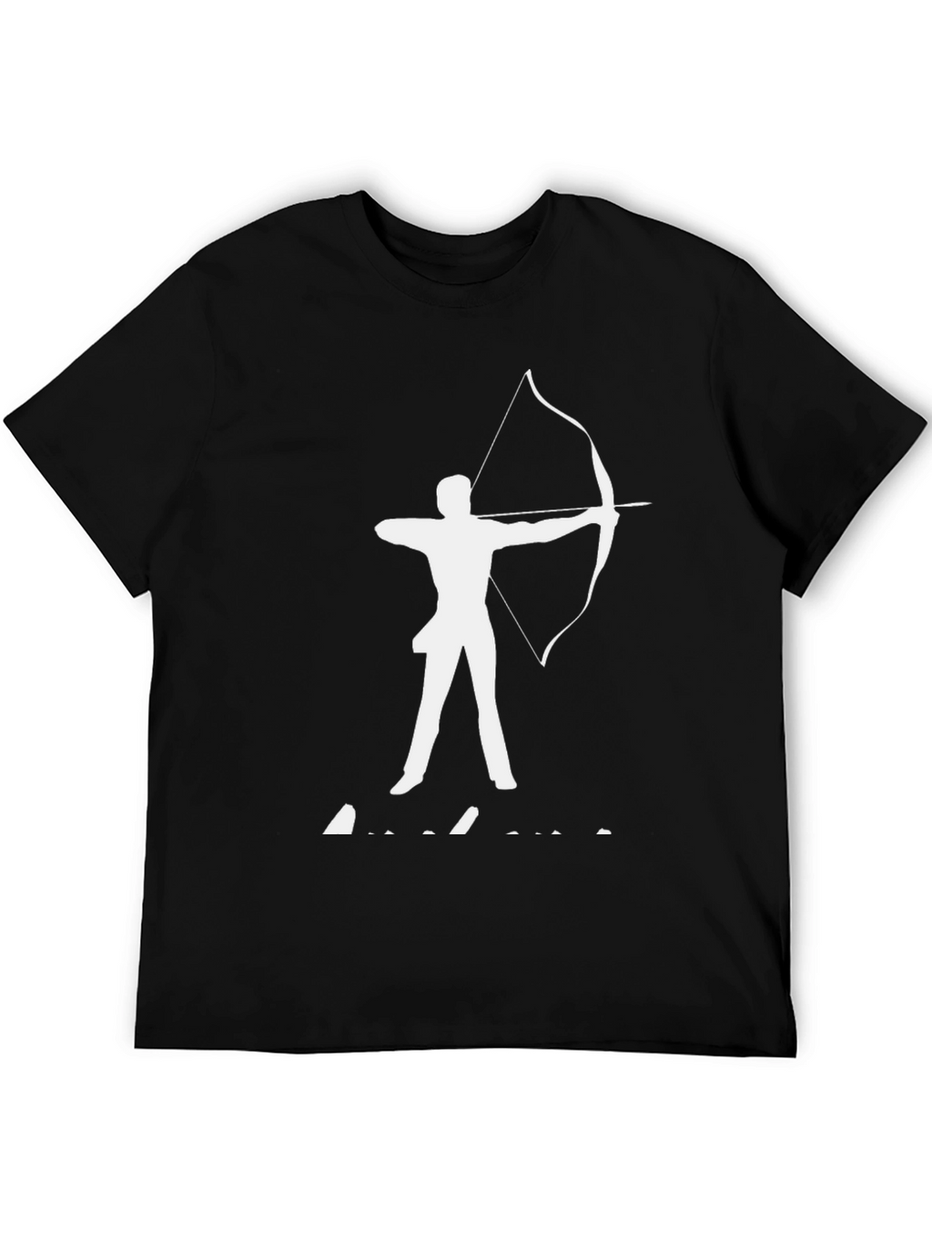 Archery Silhouette Black Tee