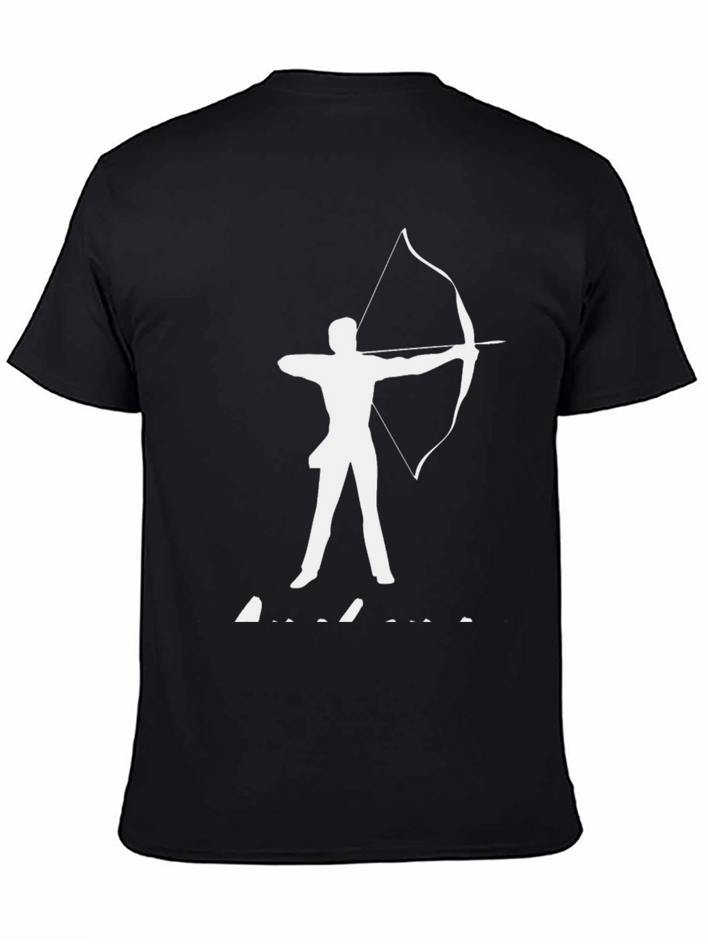 Archery Silhouette Black Tee