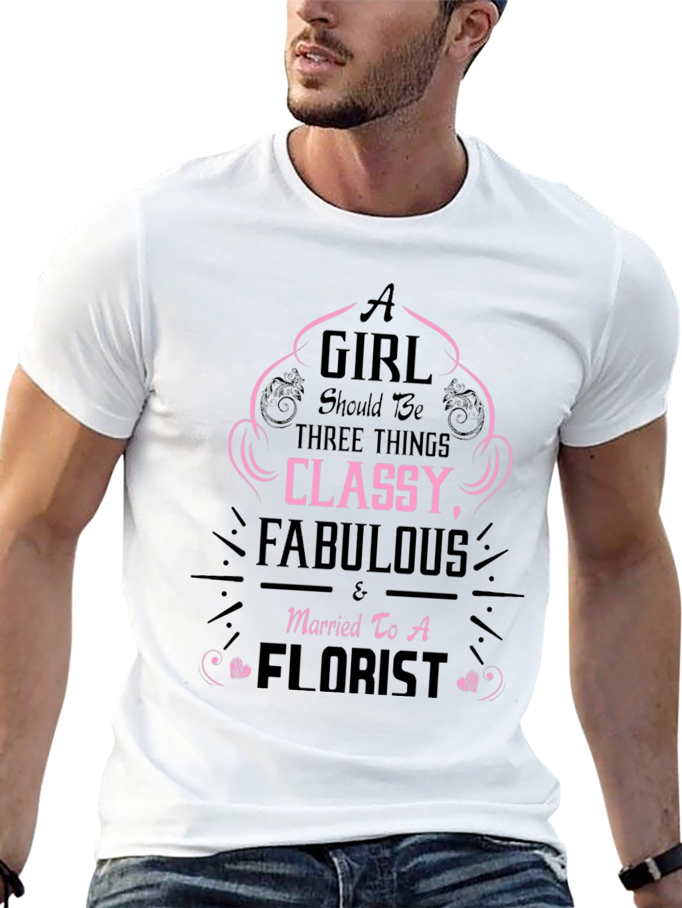 Classy Fabulous Florist Graphic Tee