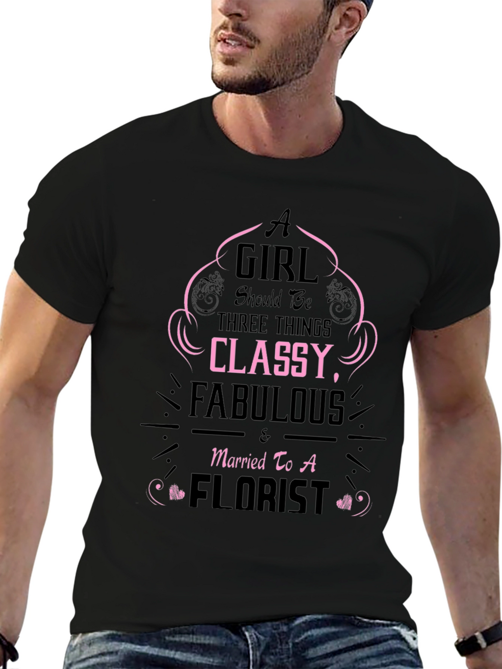 Classy Fabulous Florist Graphic Tee