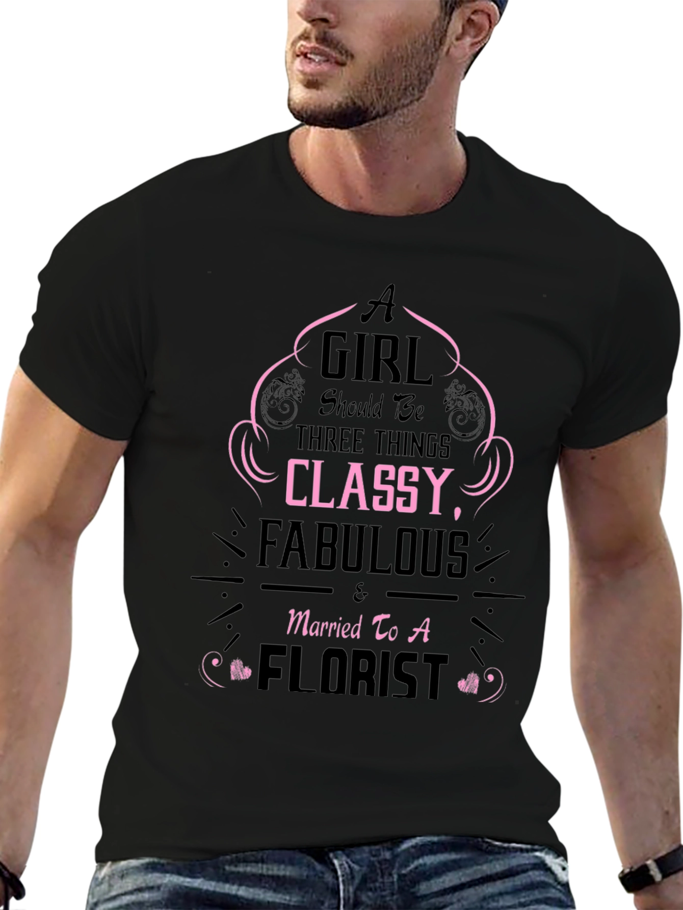 Classy Fabulous Florist Graphic Tee
