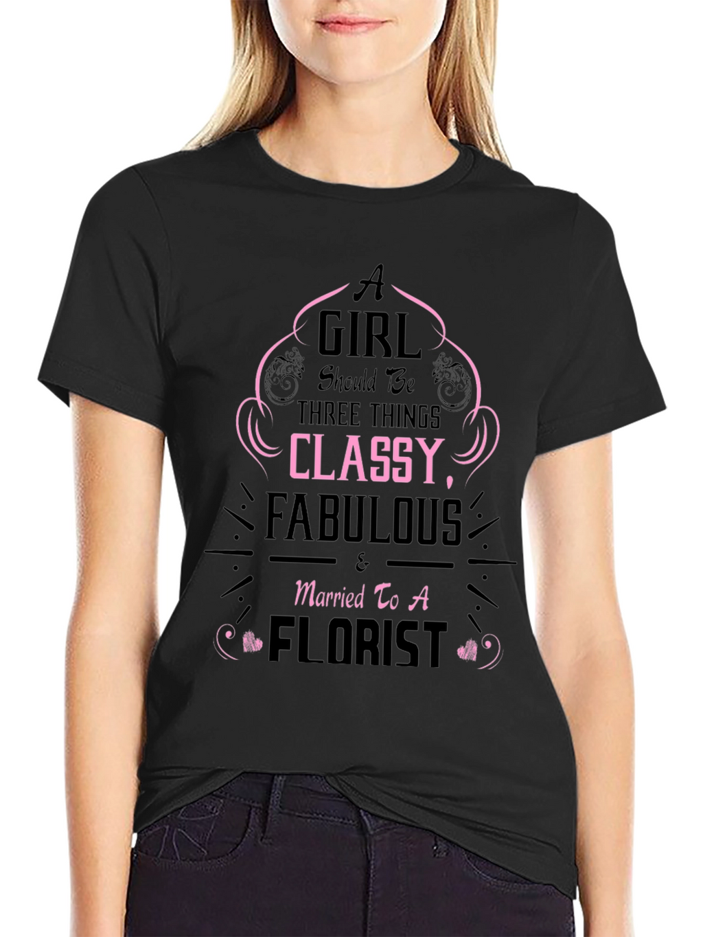 Classy Fabulous Florist Graphic Tee