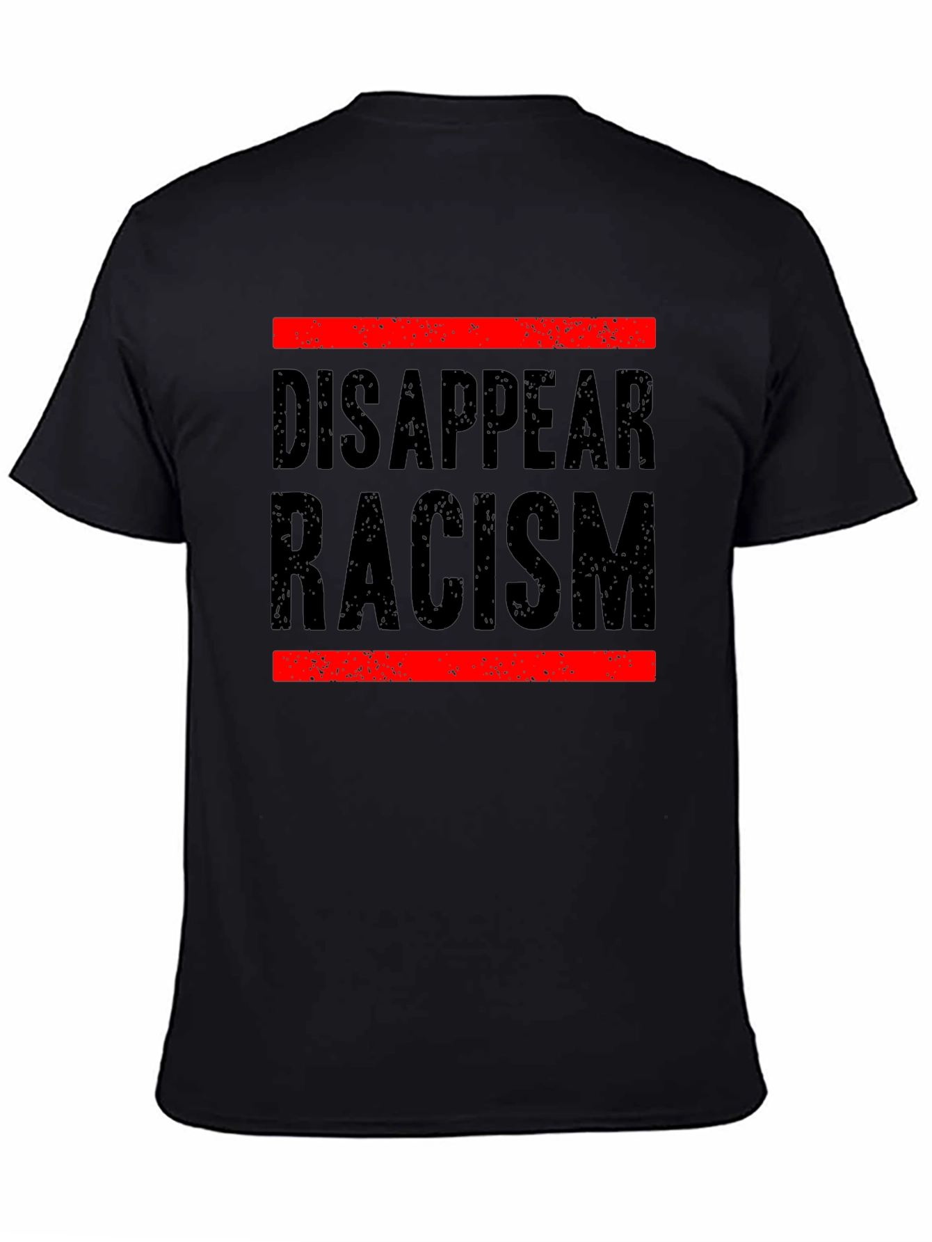 Disappear Racism Graphic Tee - Social Justice Shirt