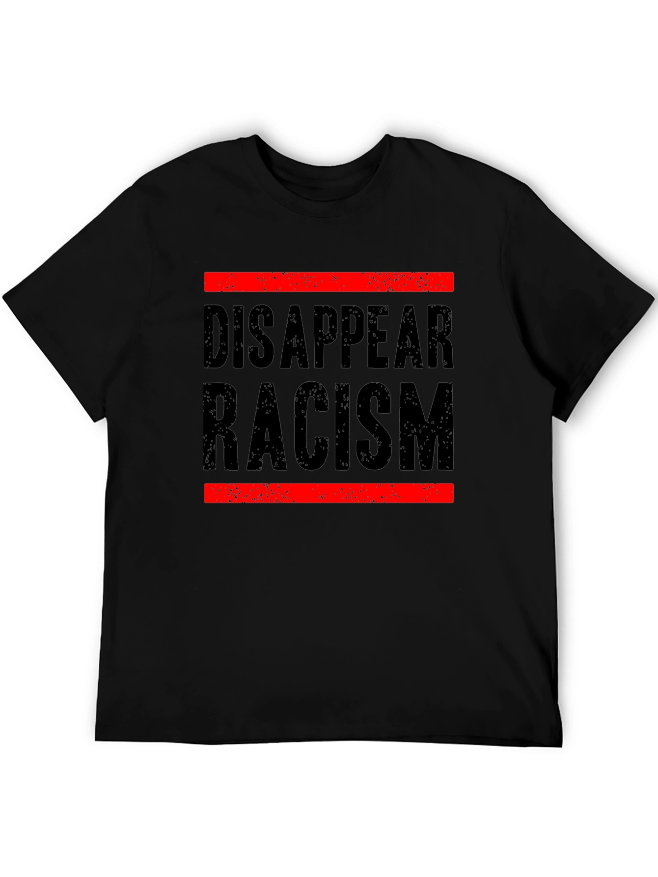 Disappear Racism Graphic Tee - Social Justice Shirt